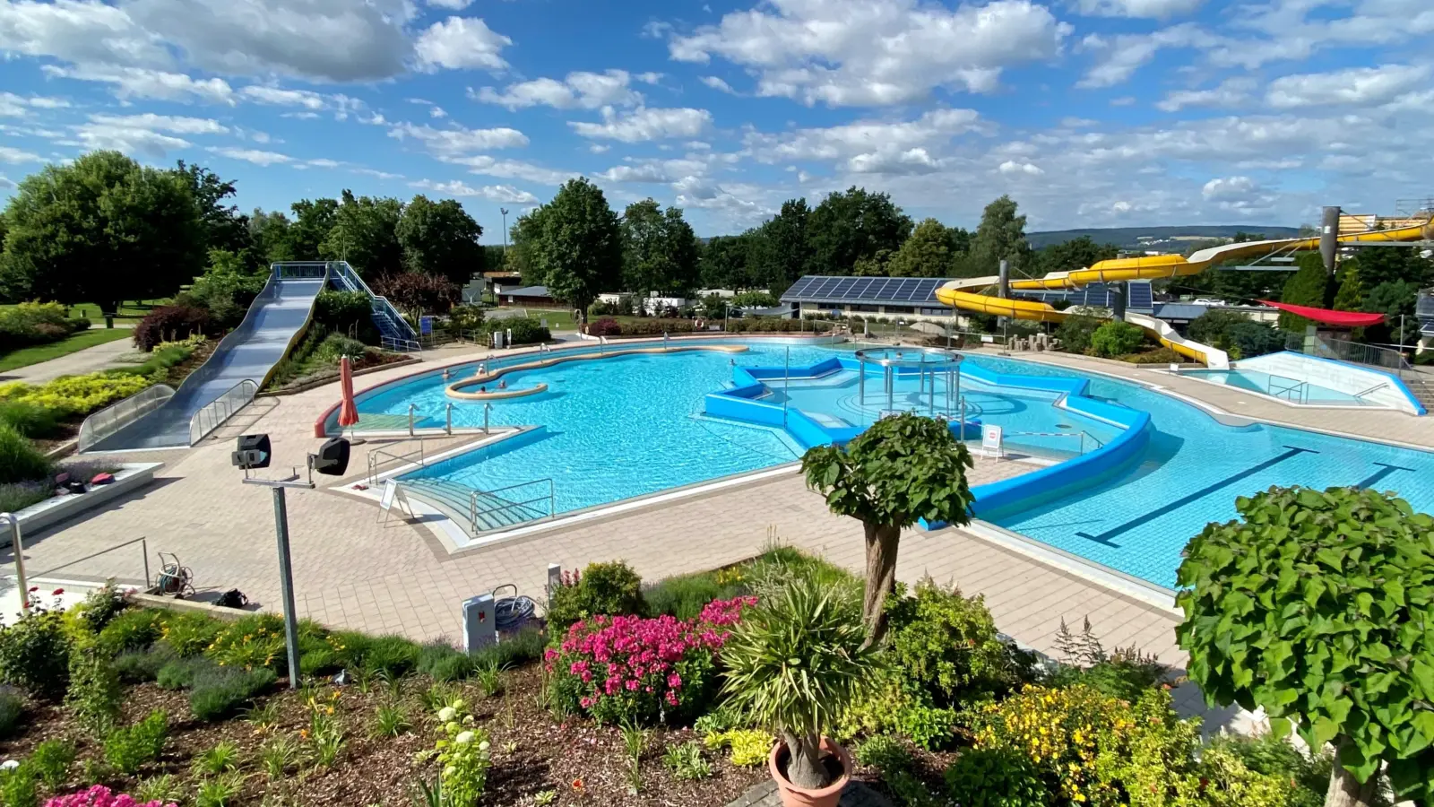 Noch bis zum 21. September hat das Erlebnisbad Schwandorf für seine Gäste geöffnet.  (Bild: Maria Schuierer, Stadt Schwandorf)