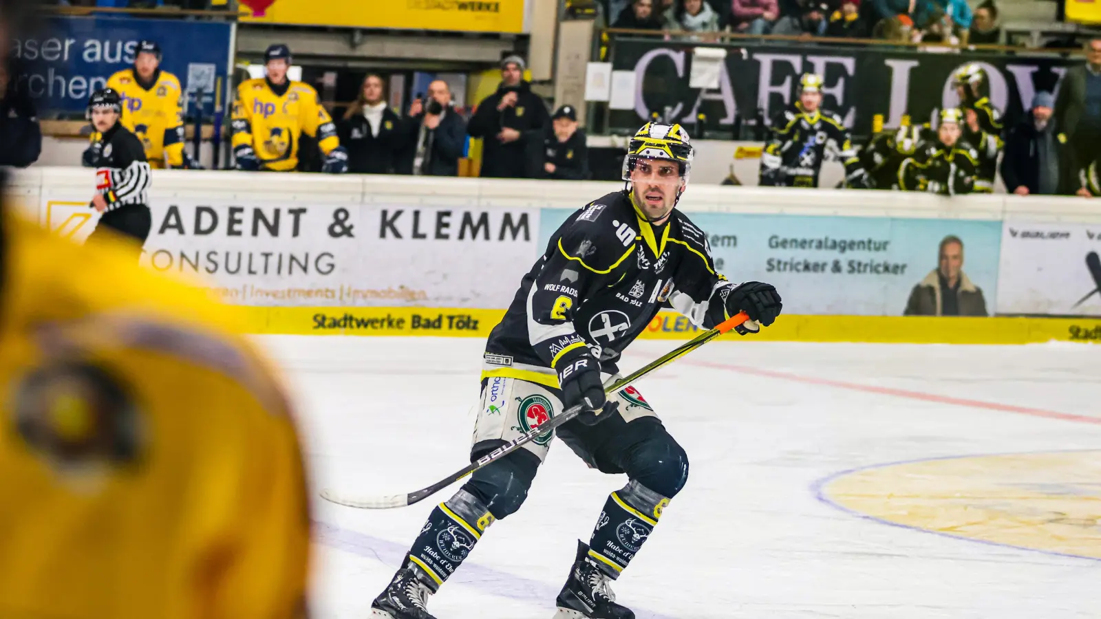 Manuel Edfelder wechselt von den Tölzer Löwen zu den Blue Devils Weiden. (Bild: Philipp Schmitz/exb)