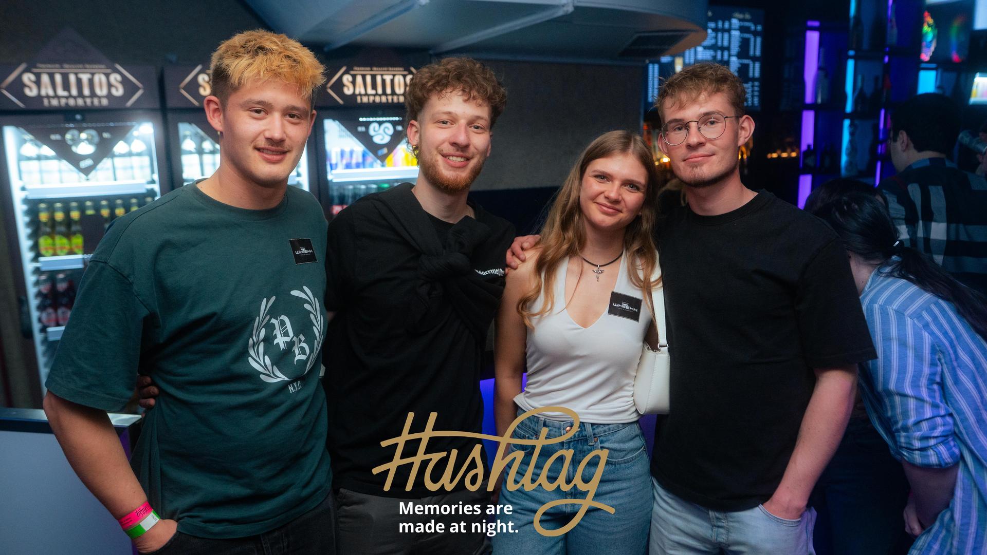 Im Hashtag haben euch am Freitag zwei neue, junge DJs eingeheizt: DJ Feco und DJ Whitekk. (Bild: Hannes Stock)