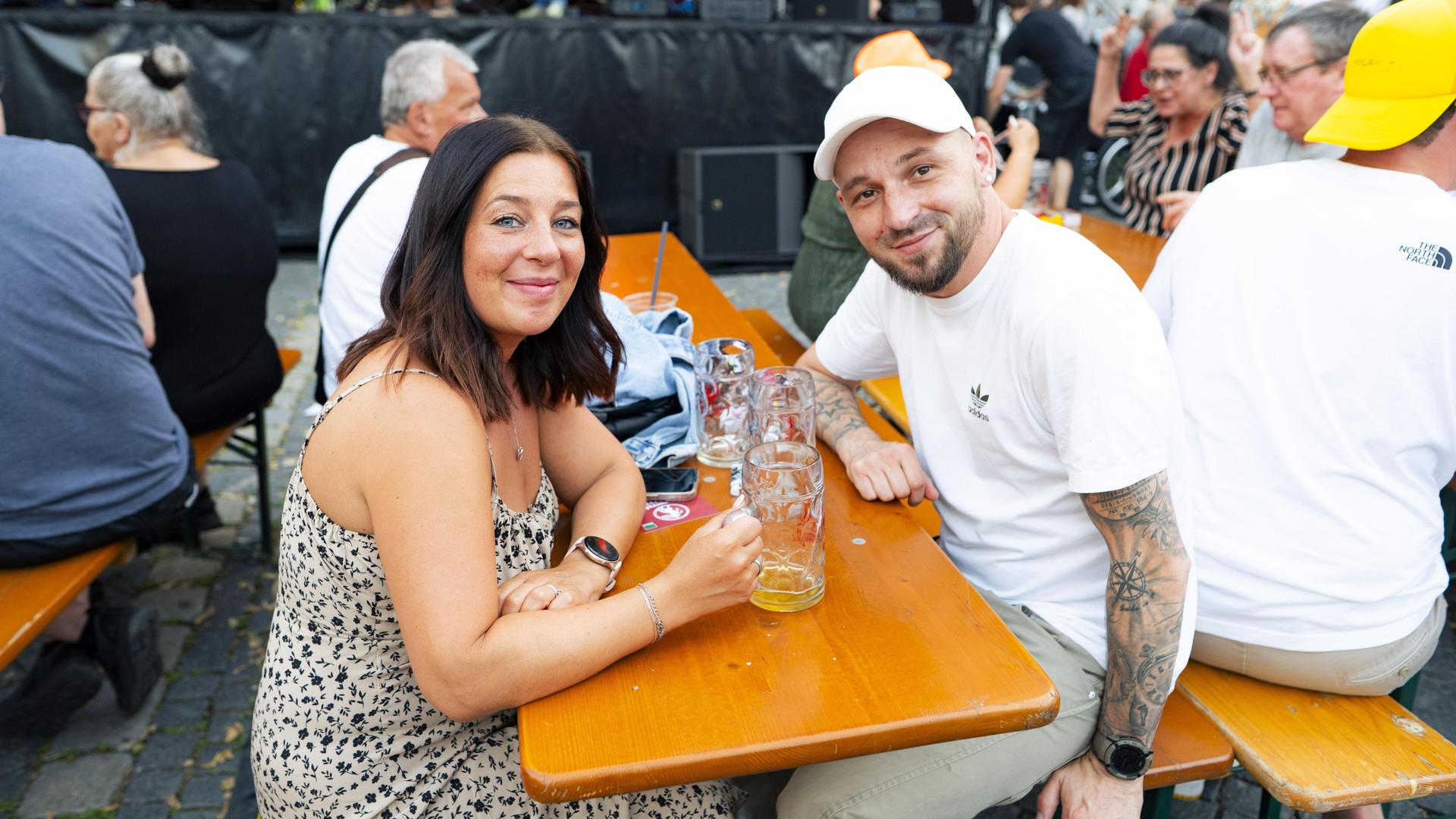 Bürgerfest-Samstag in Weiden: Die Fotos vom Oberen Markt (Bild: Hannes Stock)
