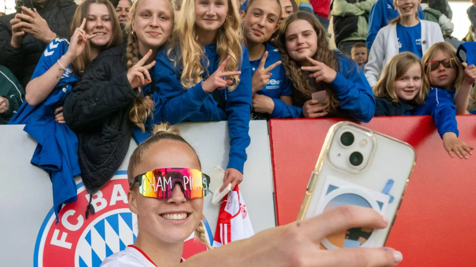 Nächster Titel für Giulia Gwinn und den FC Bayern? (Bild: Peter Kneffel/dpa)