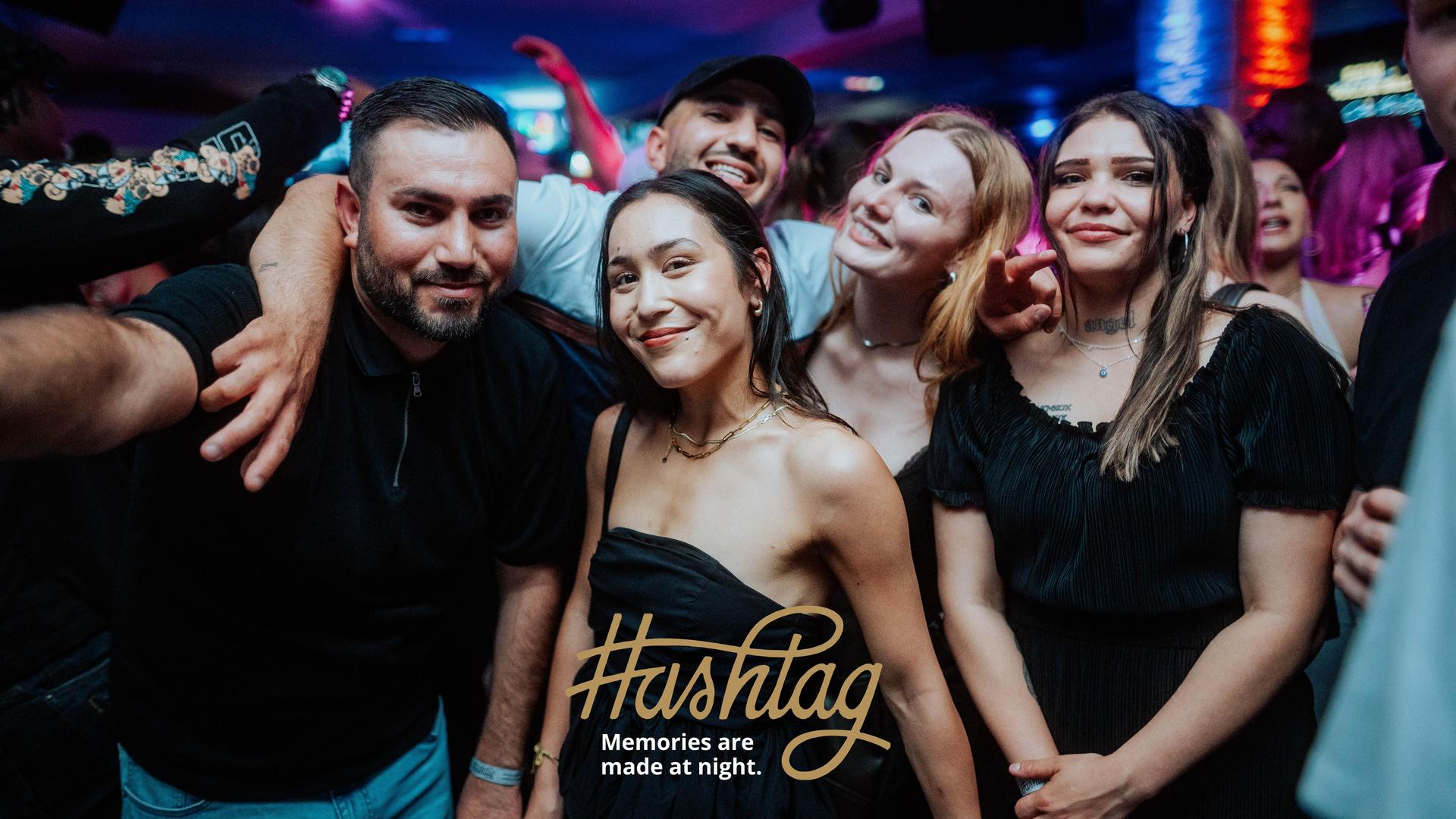 Im Hashtag legte am Samstag DJ Dollar Bill auf und sorgte für beste Stimmung. (Bild: Sebastian Reiter)