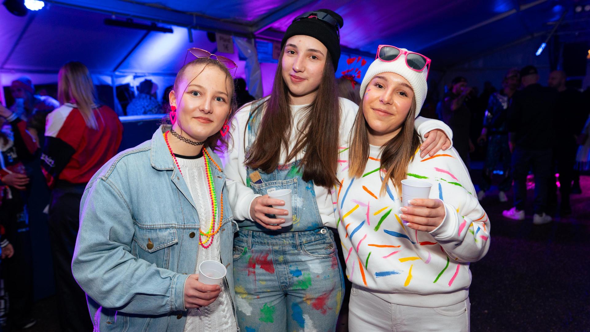 Bilder vom Fasching in Moosbach. (Bild: Hannes Stock)