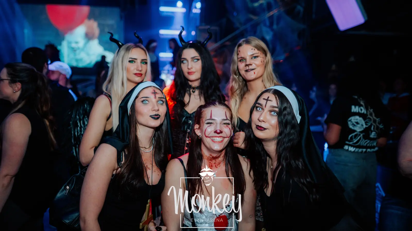 Am Samstagabend habt ihr im Monkey Weiden Halloween gefeiert. (Bild: Sebastian Reiter)