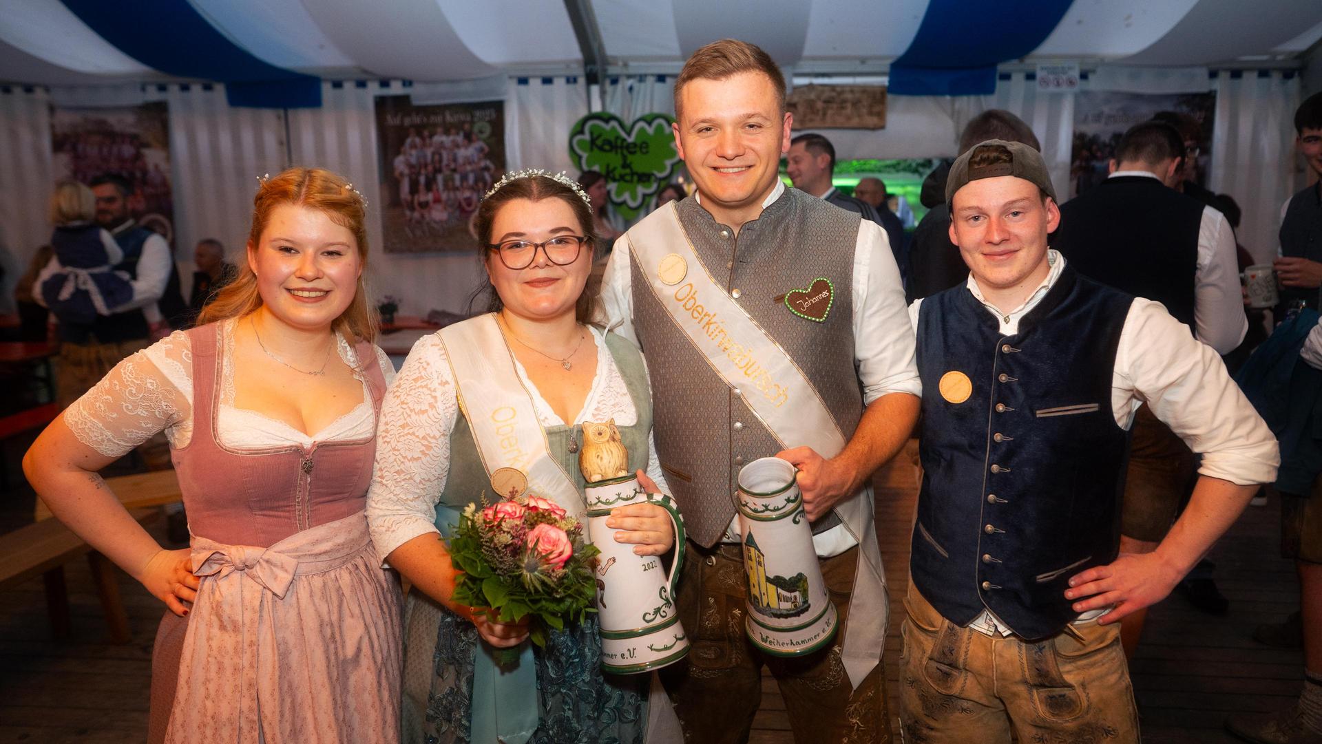 Auch am Sonntag habt ihr auf der Kirwa in Weiherhammer gefeiert. (Bild: Hannes Stock)