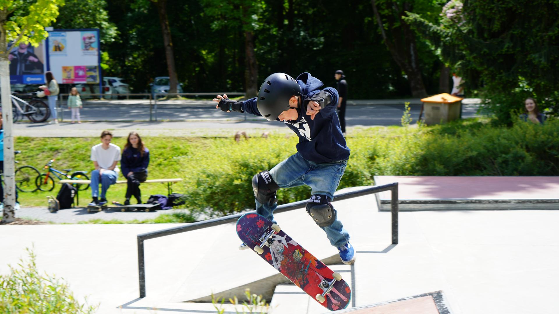 Der 4. Weidener Skatecontest. (Bild: mcl)