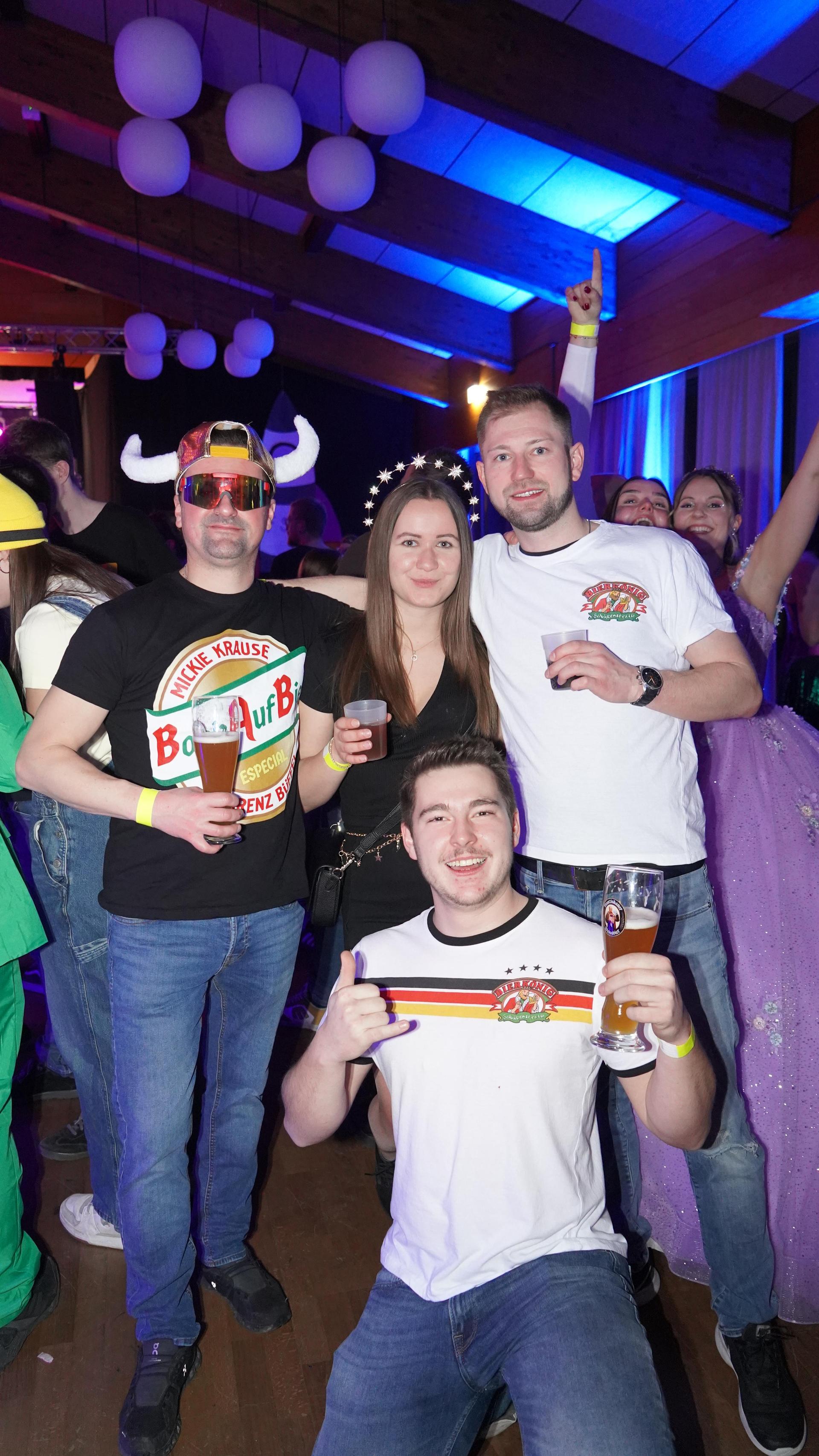 Die 1. Flosser Narrennacht 2026. (Bild: mcl)