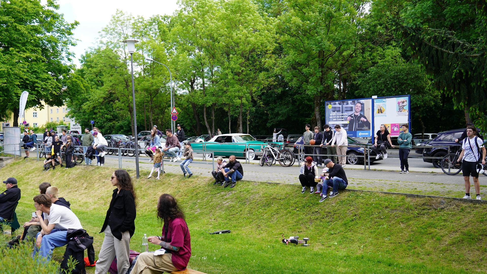 Der 4. Weidener Skatecontest. (Bild: mcl)