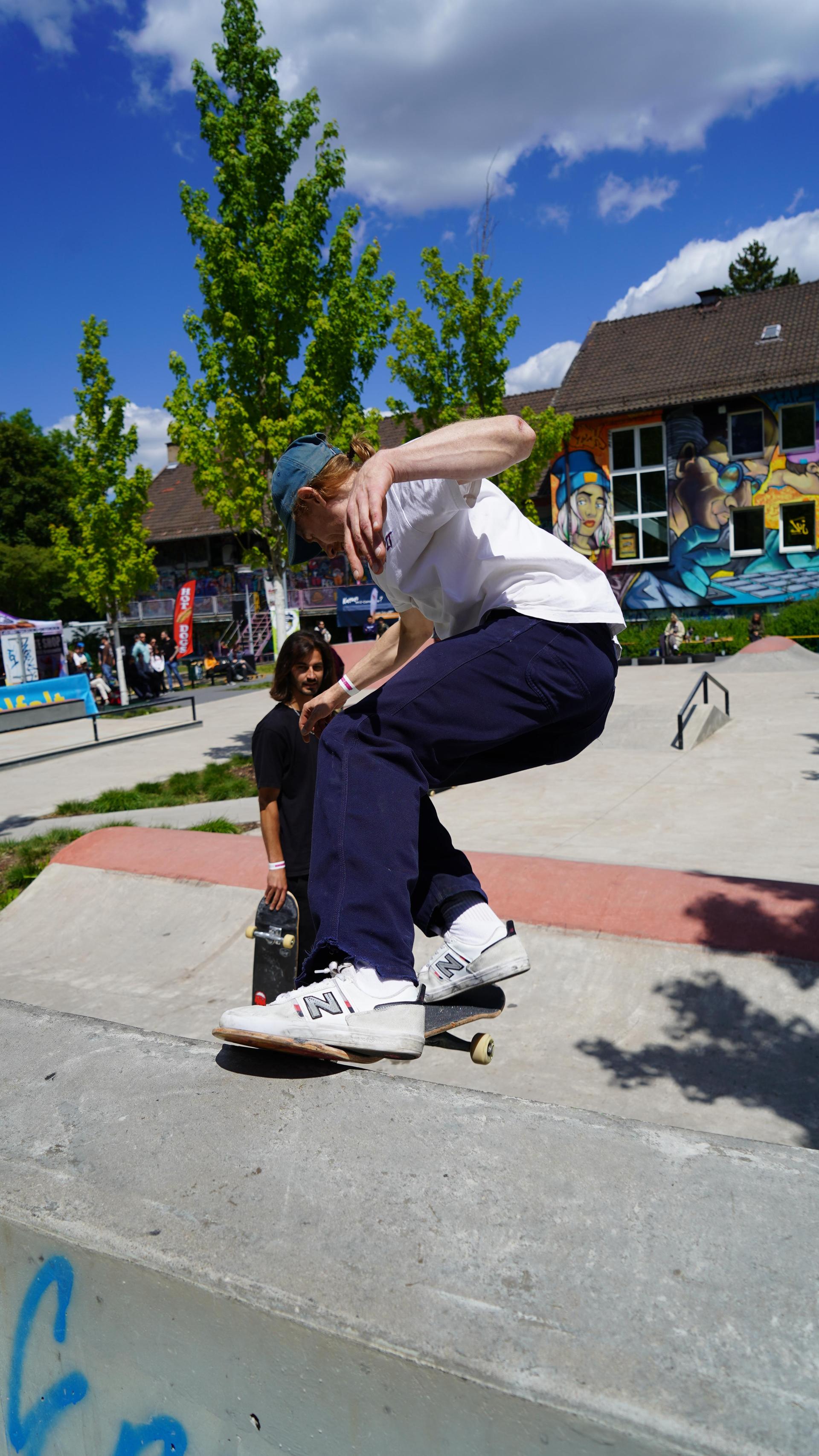 Der 4. Weidener Skatecontest. (Bild: mcl)