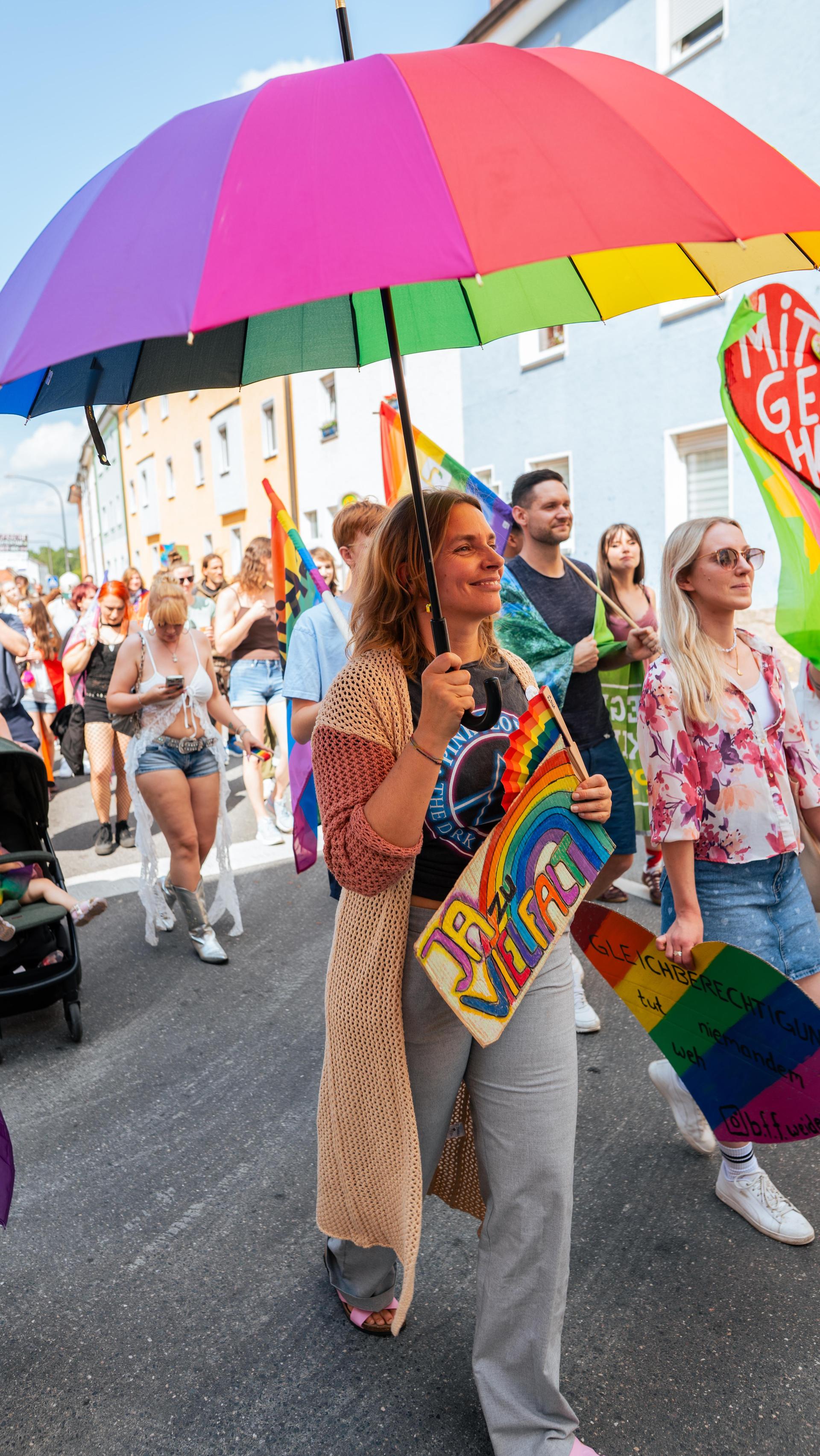 Eindrücke des Weidner CSD (Bild: Hannes Stock)