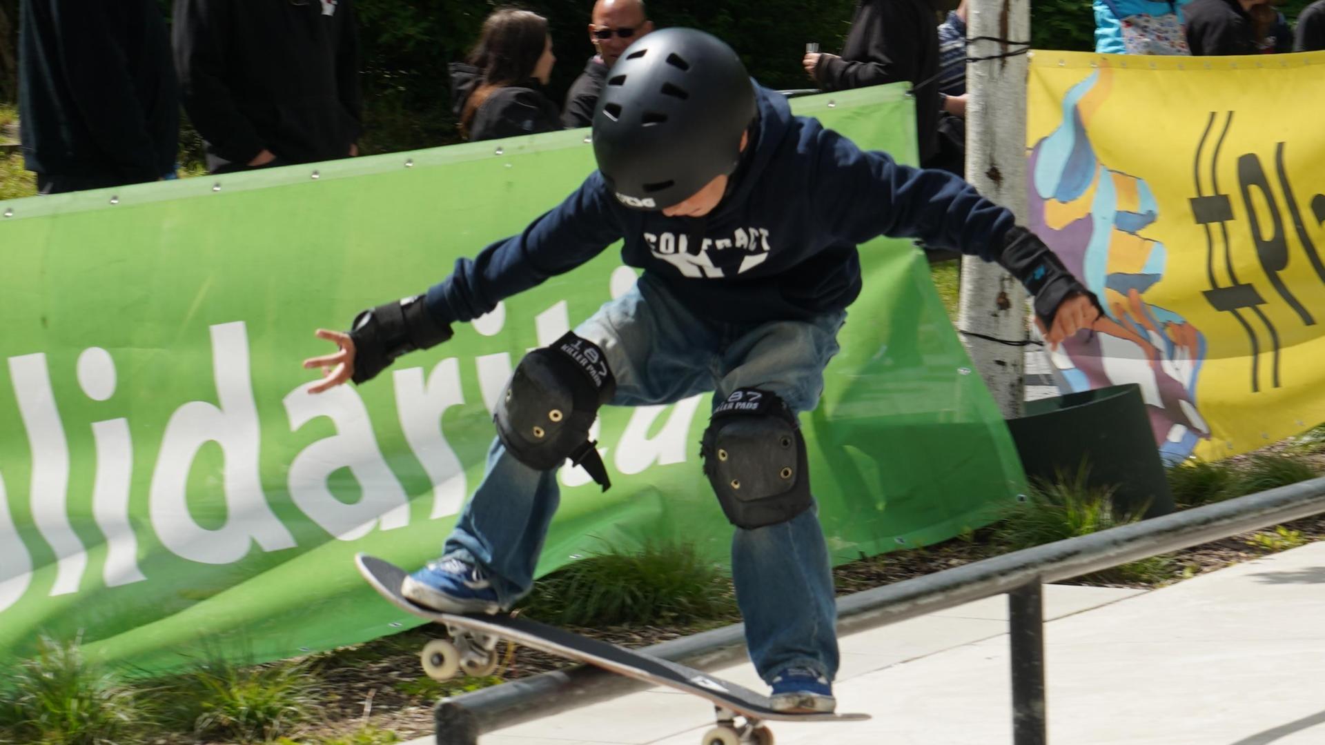 Der 4. Weidener Skatecontest. (Bild: mcl)