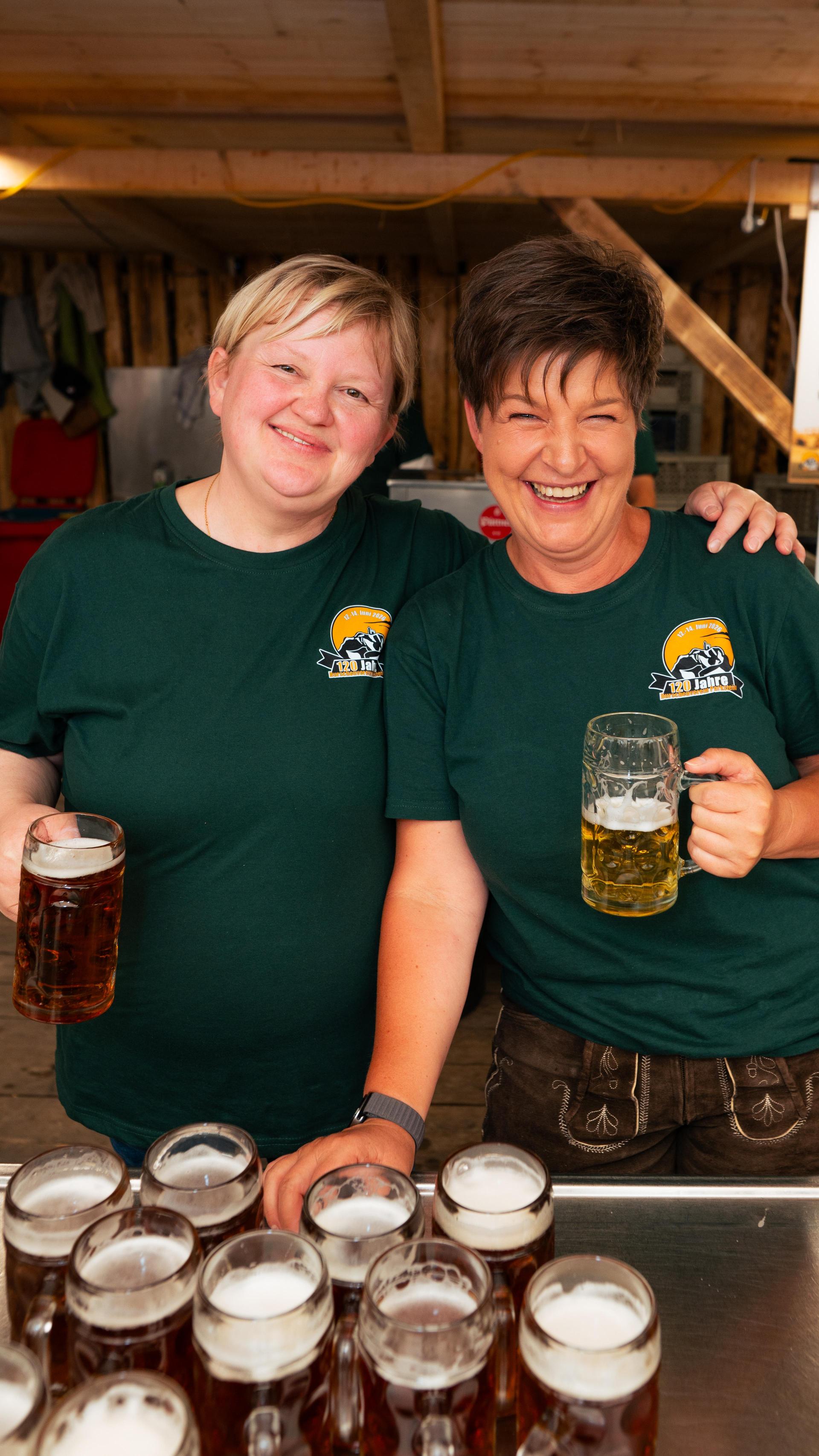 Der Burschenverein Parkstein feierte ein rauschendes Fest. (Bild: Hannes Stock)