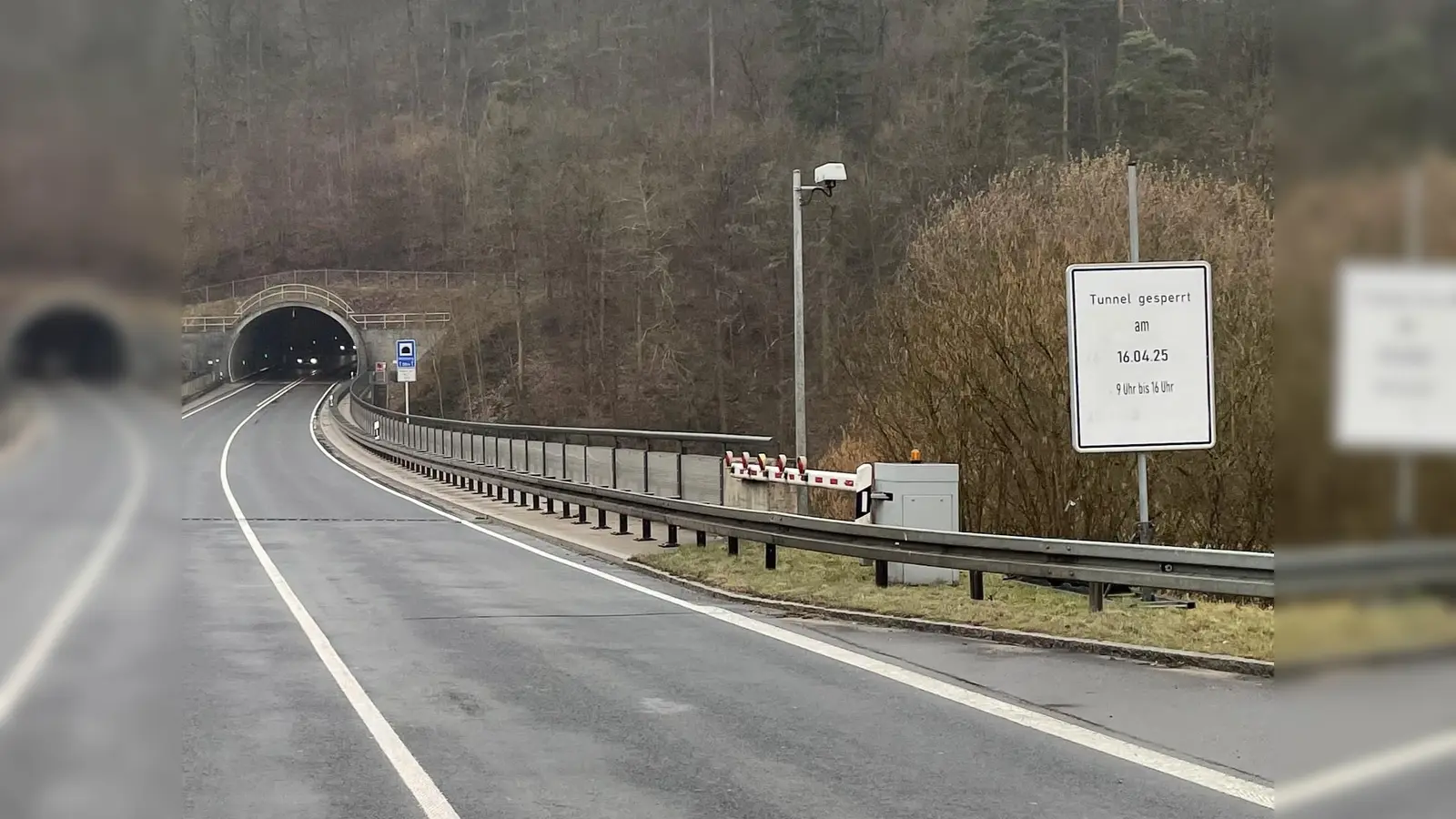 Der Mühlbergtunnel bei Neustadt/WN wird am 16. April gesperrt. (Archivbild: Staatliches Bauamt Amberg-Sulzbach)