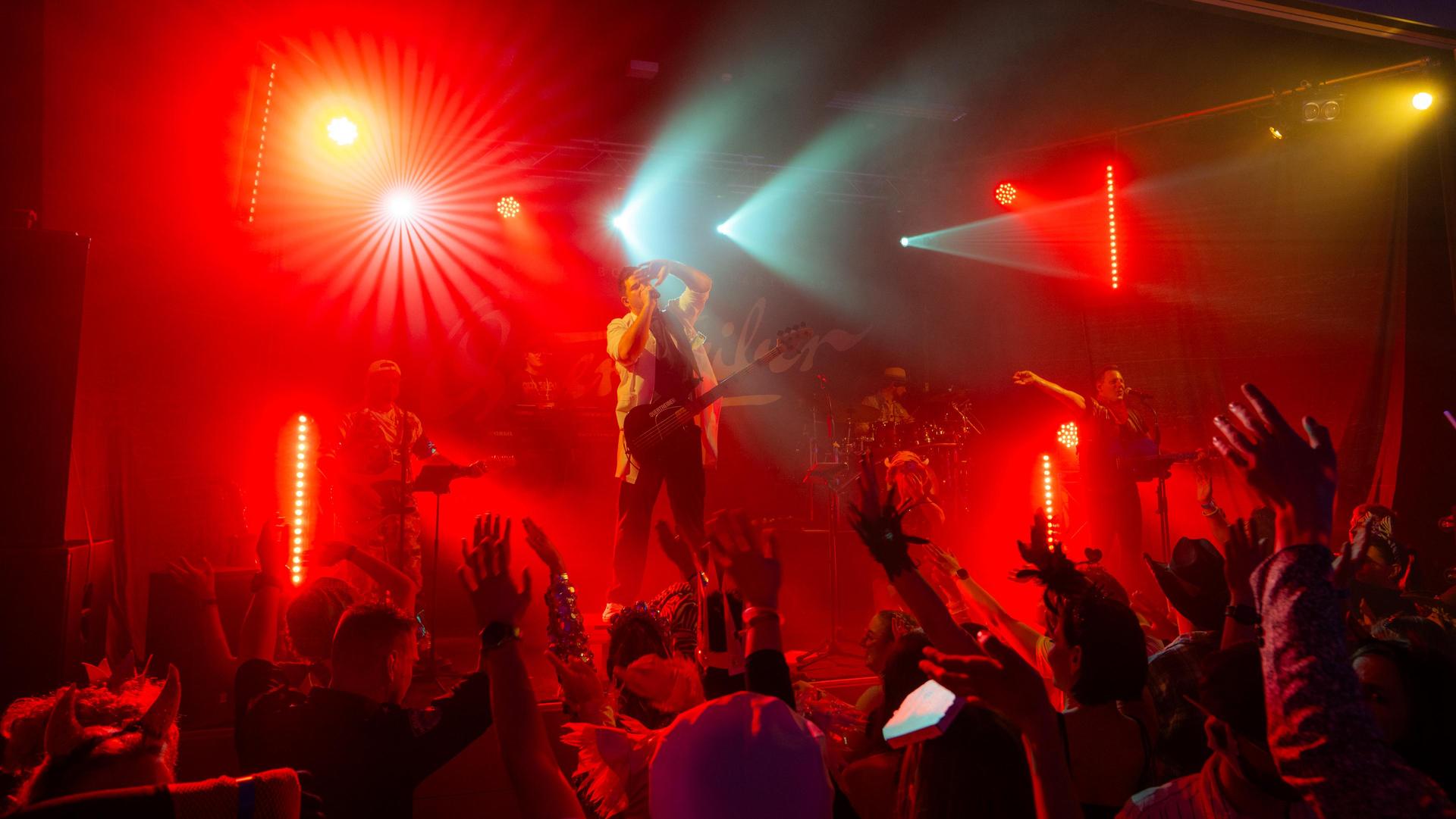 Auch in Pirk habt ihr's ordentlich krachen lassen. (Bild: Hannes Stock)