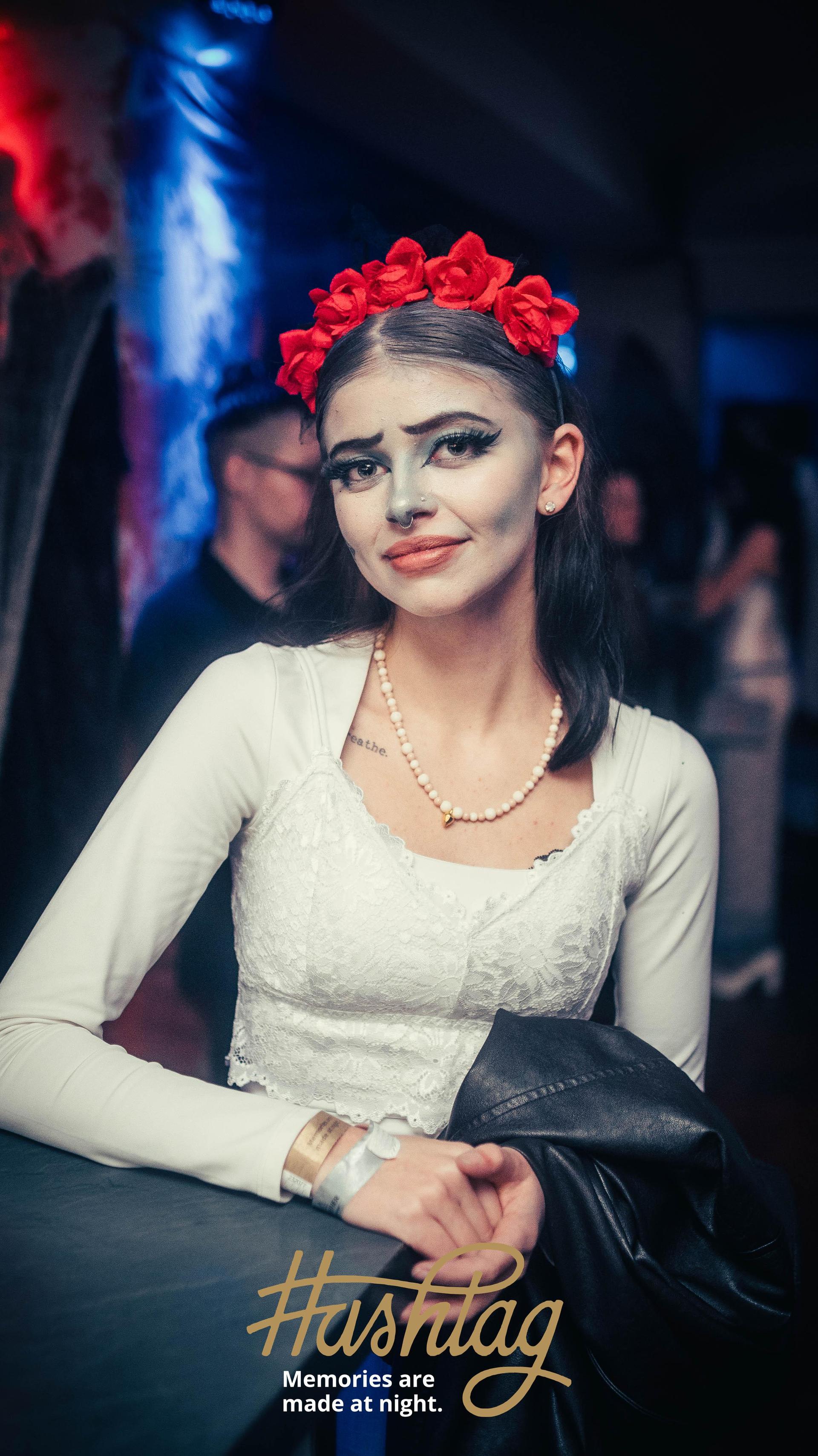 Halloween-Party im Hashtag.  (Bild: Sebastian Reiter)