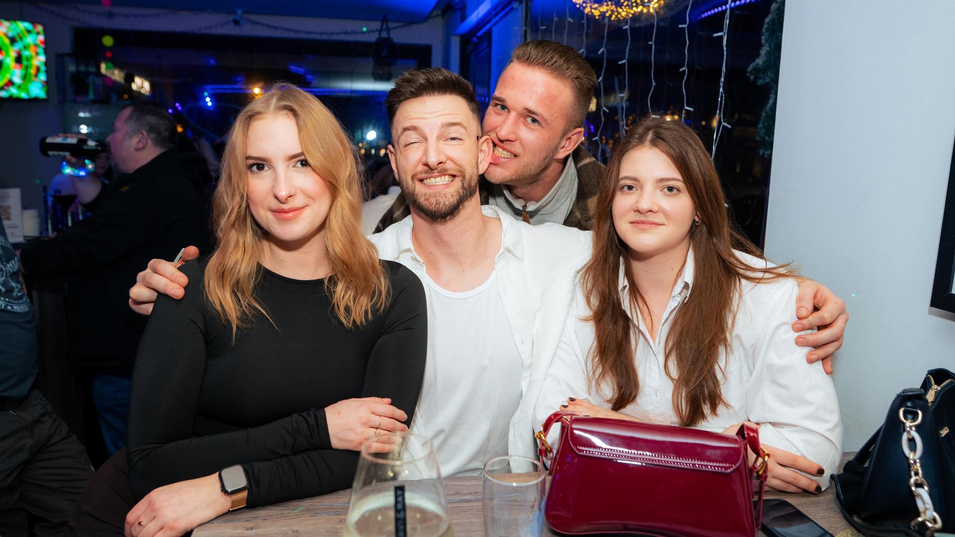 Am Freitag habt ihr beim Feiern in der SantoRino Bar ordentlich Gas gegeben. (Bild: Hannes Stock)