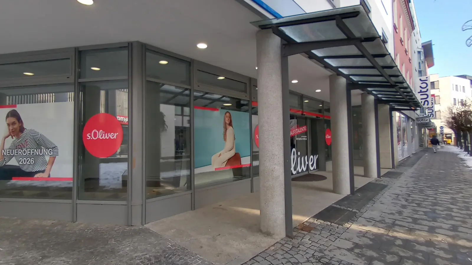 Auf rund 350 Quadratmetern Verkaufsfläche eröffnet in der Wörthstraße 14 in Weiden bald ein S.-Oliver-Geschäft. Geschäftsführer und Franchisenehmer ist Martin Reichelt aus Eslarn.  (Bild: shl)