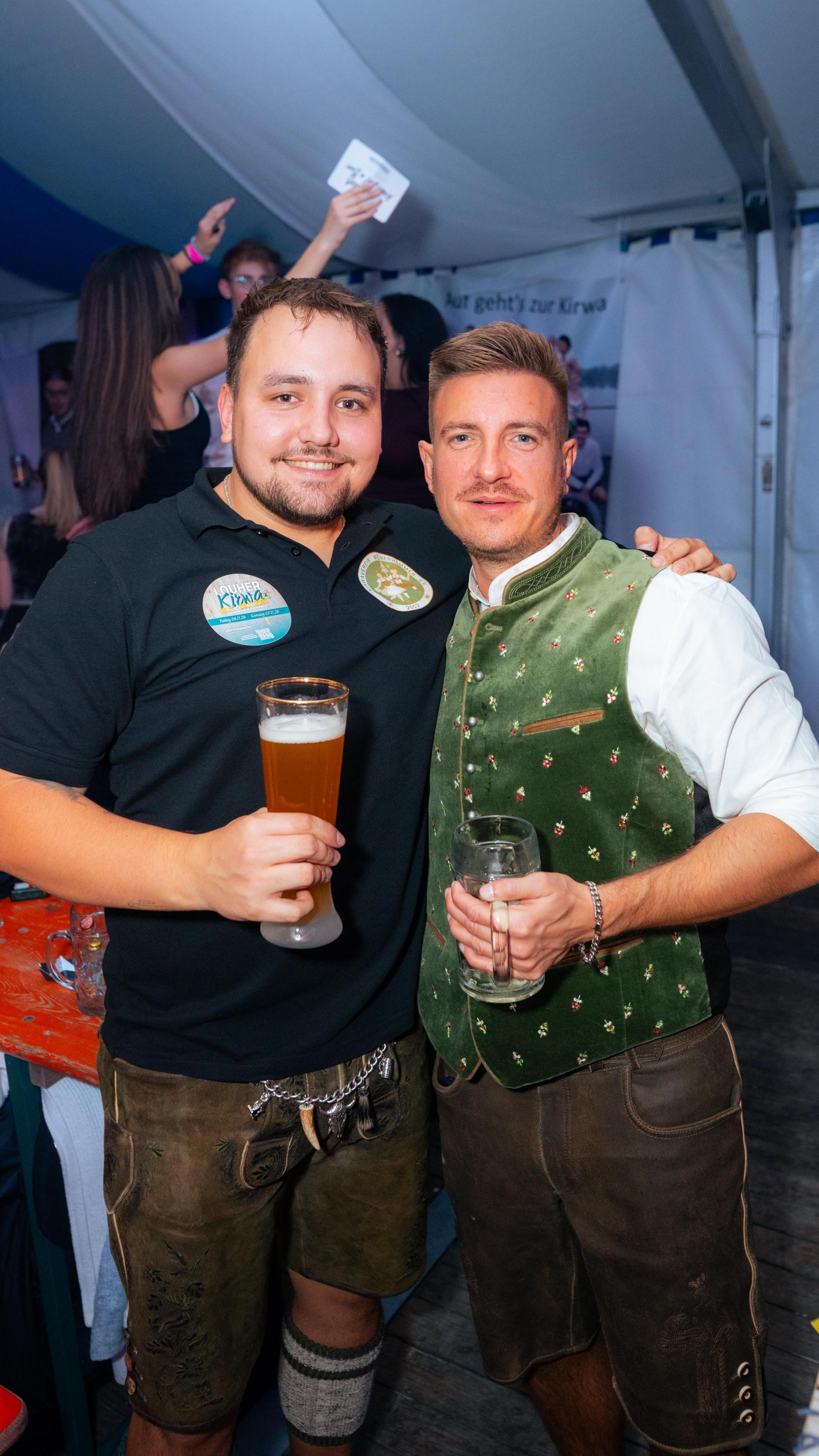 Lederhose ist bei der Kirwa einfach Pflicht. (Bild: Hannes Stock)