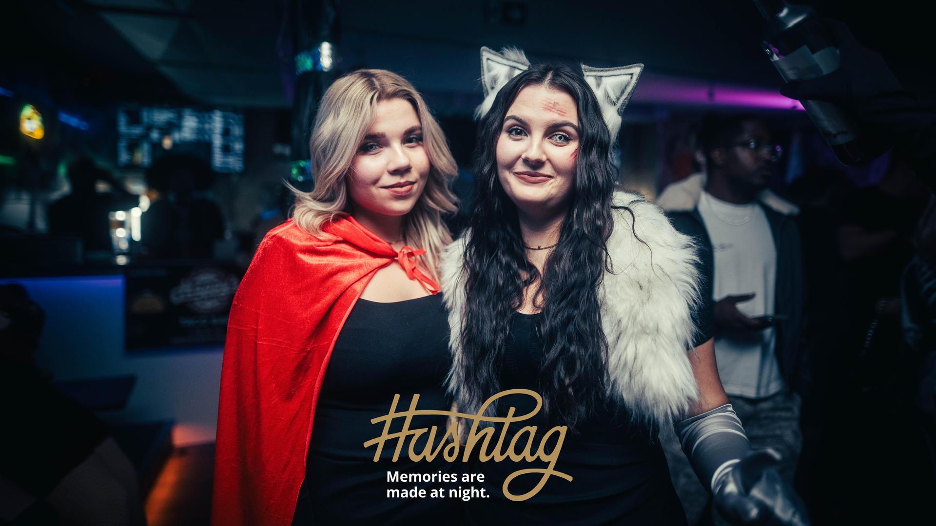 Halloween-Party im Hashtag.  (Bild: Sebastian Reiter)