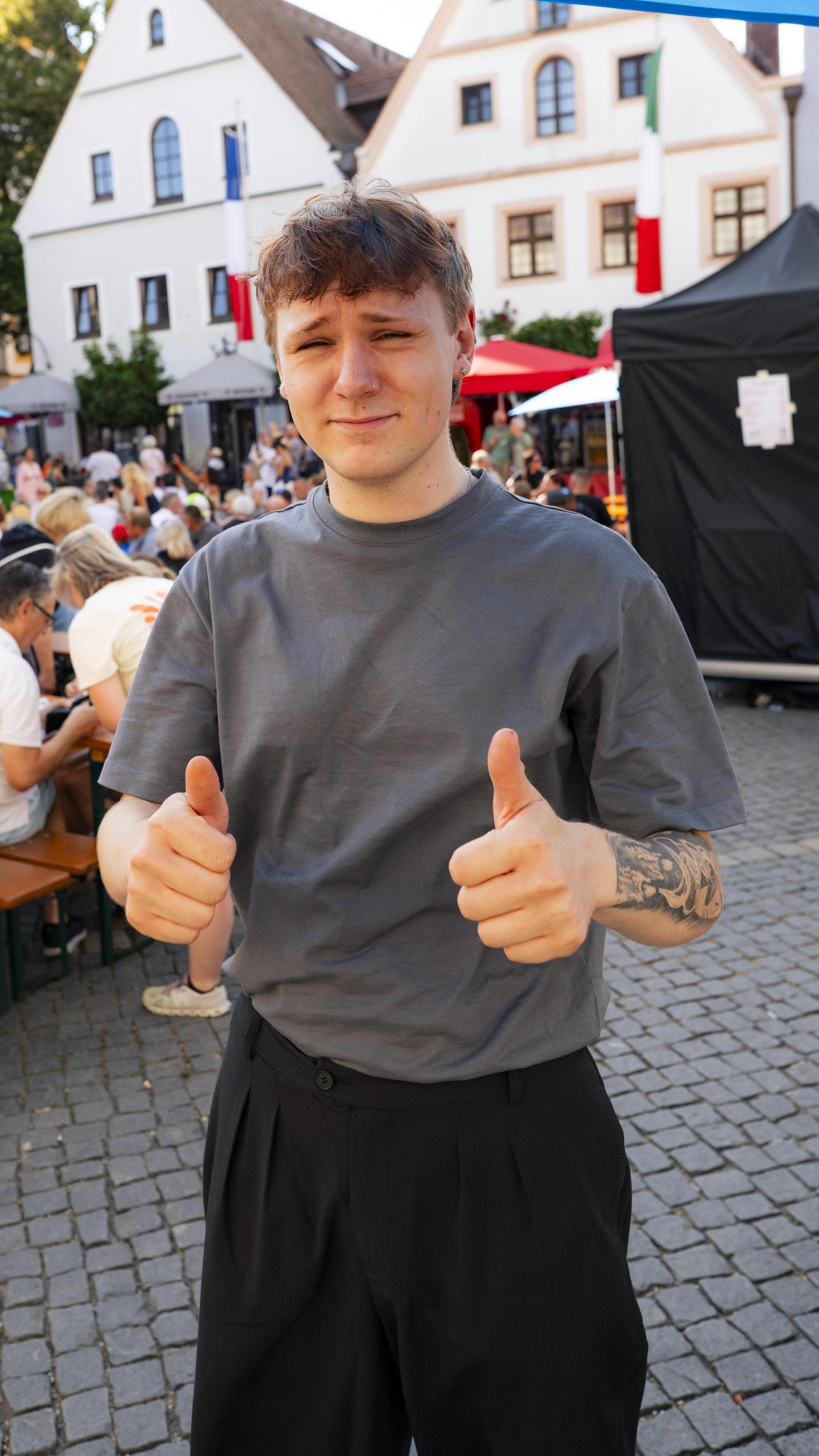So war der Bürgerfest-Sonntag 2025 in Weiden. (Bild: Hannes Stock)