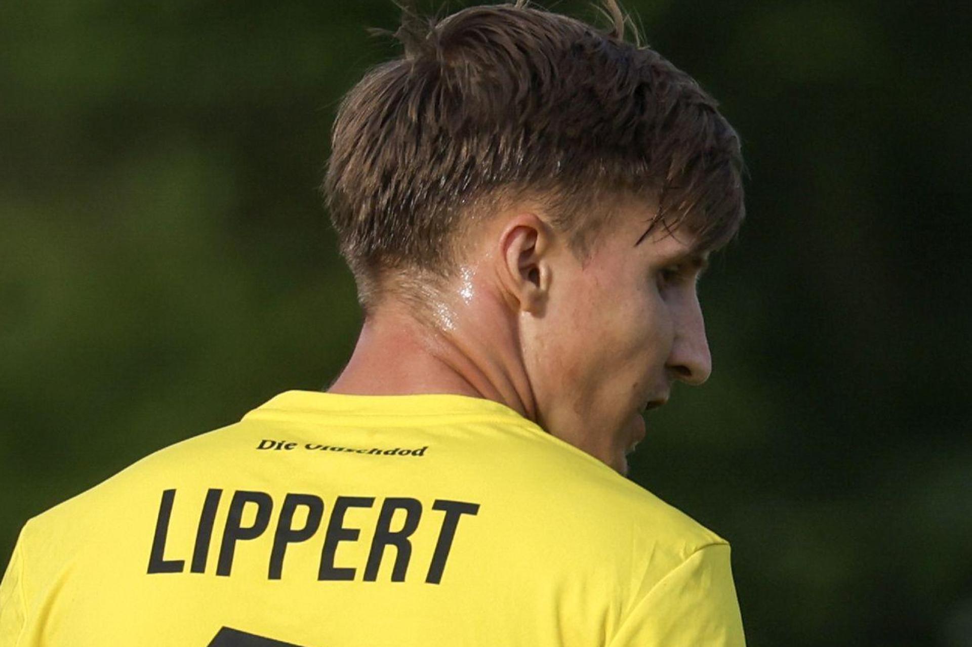 Dennis Lippert hat bei der SpVgg Bayreuth einen neuen Vertrag unterschrieben. (Bild: Michael Ott)