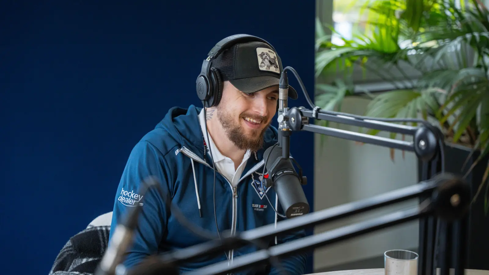 Zu Gast in der neuen Folge „Powerplay”: Neuzugang Calvin Pokorny.  (Bild: Noah Wegmüller-Kocher)