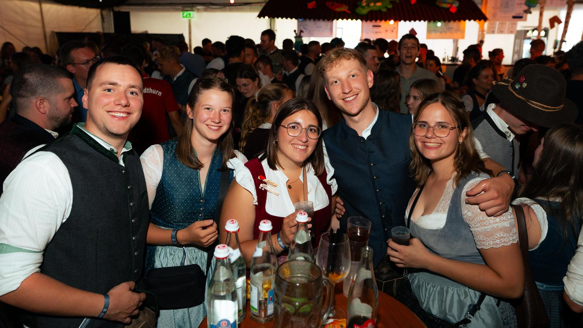 Das Finale der Kirwa in Floss. (Bild: Hannes Stock)