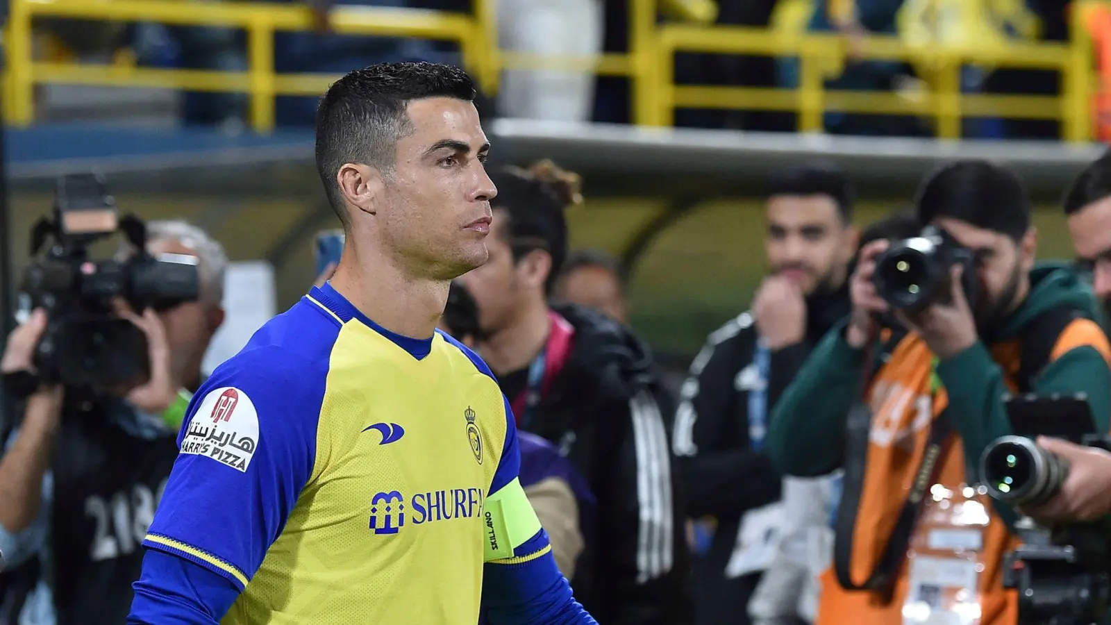 Der Superstar soll unzufrieden sein - und bekommt nun eine Ansage von der Liga.  (Bild: -/AP/dpa)