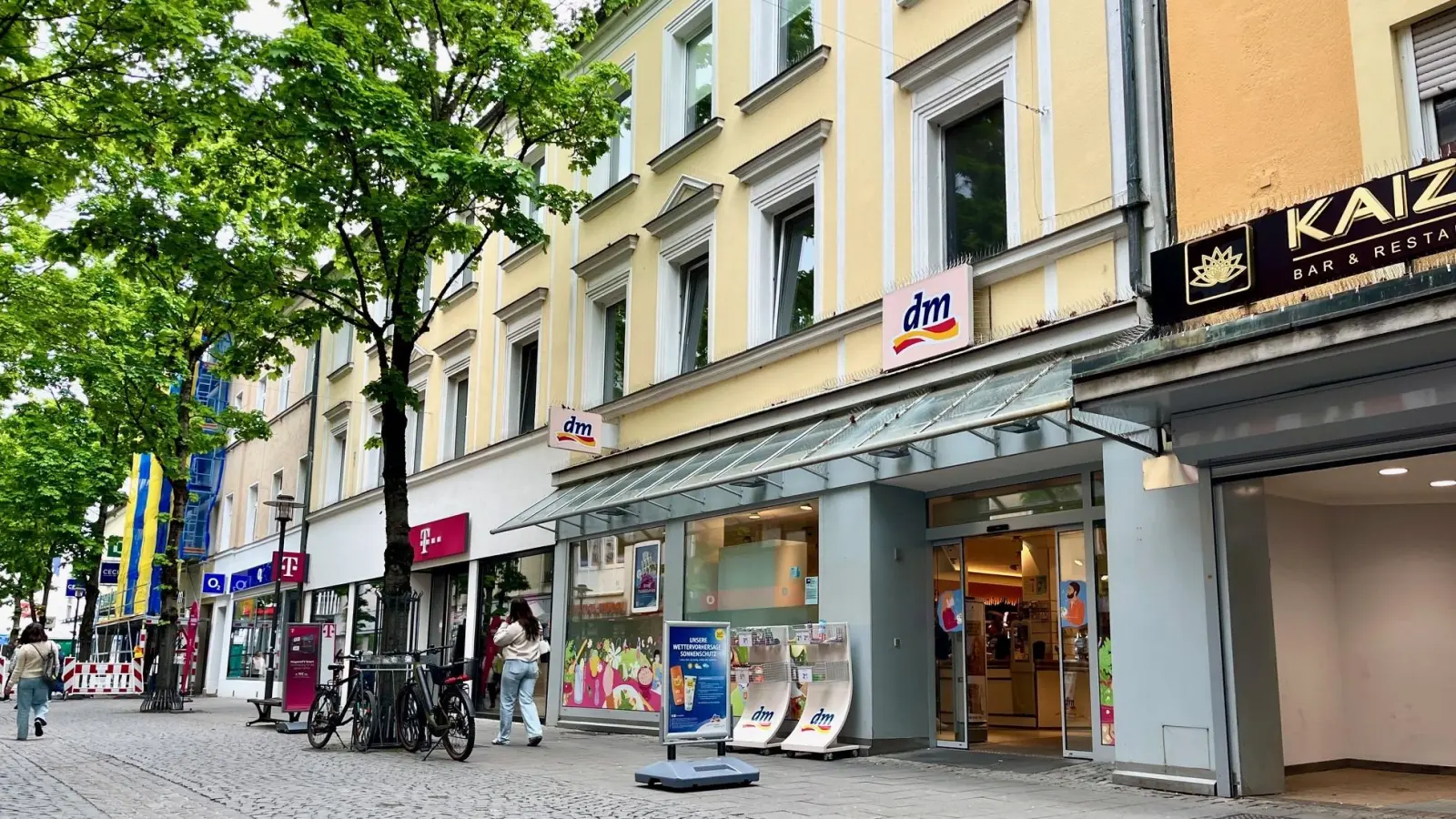 Die dm-Filiale in Weiden zieht um. (Bild: Gabi Schönberger)
