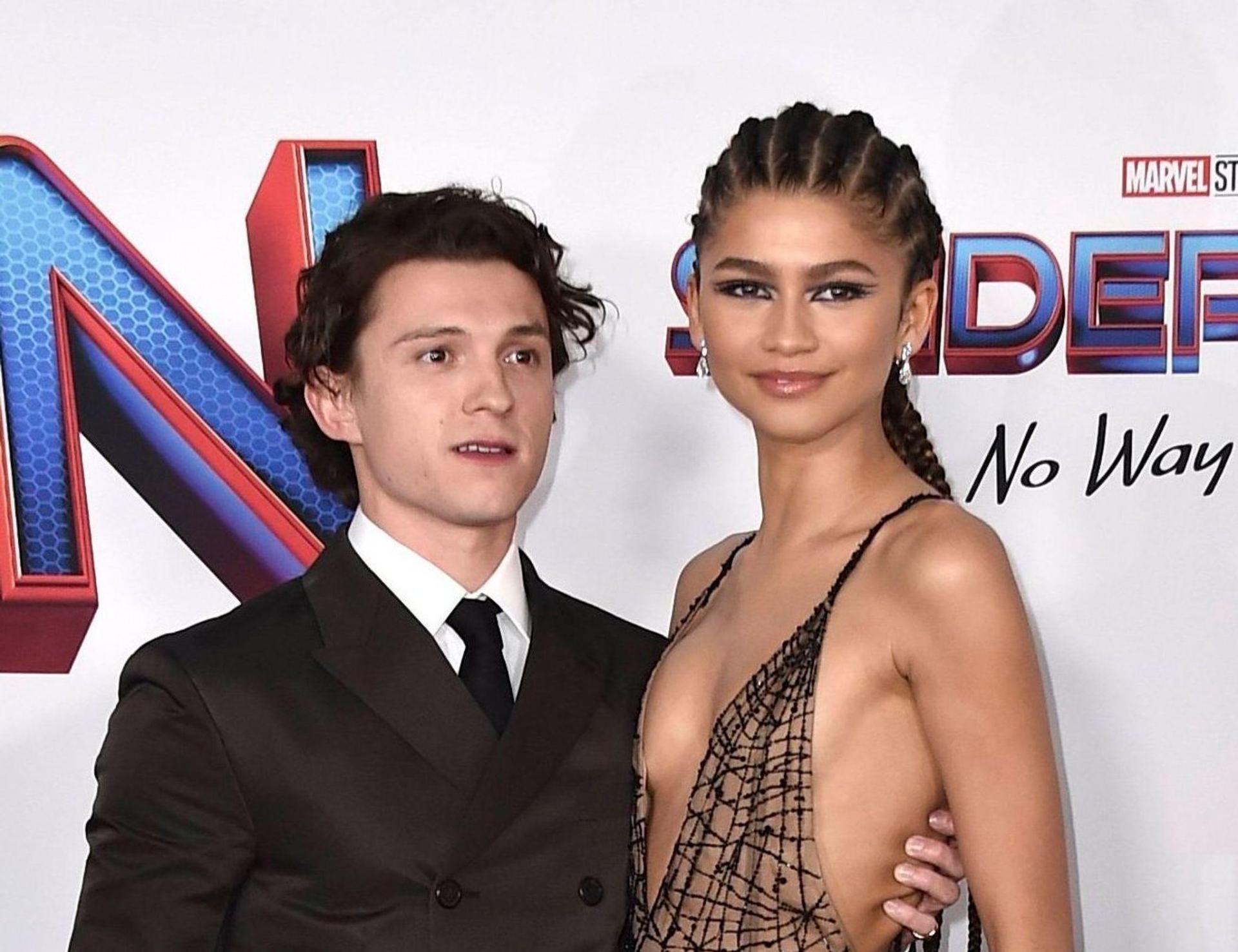 Beide wieder dabei: Tom Holland und Zendaya. (Archivbild) (Bild: Jordan Strauss/AP/dpa)