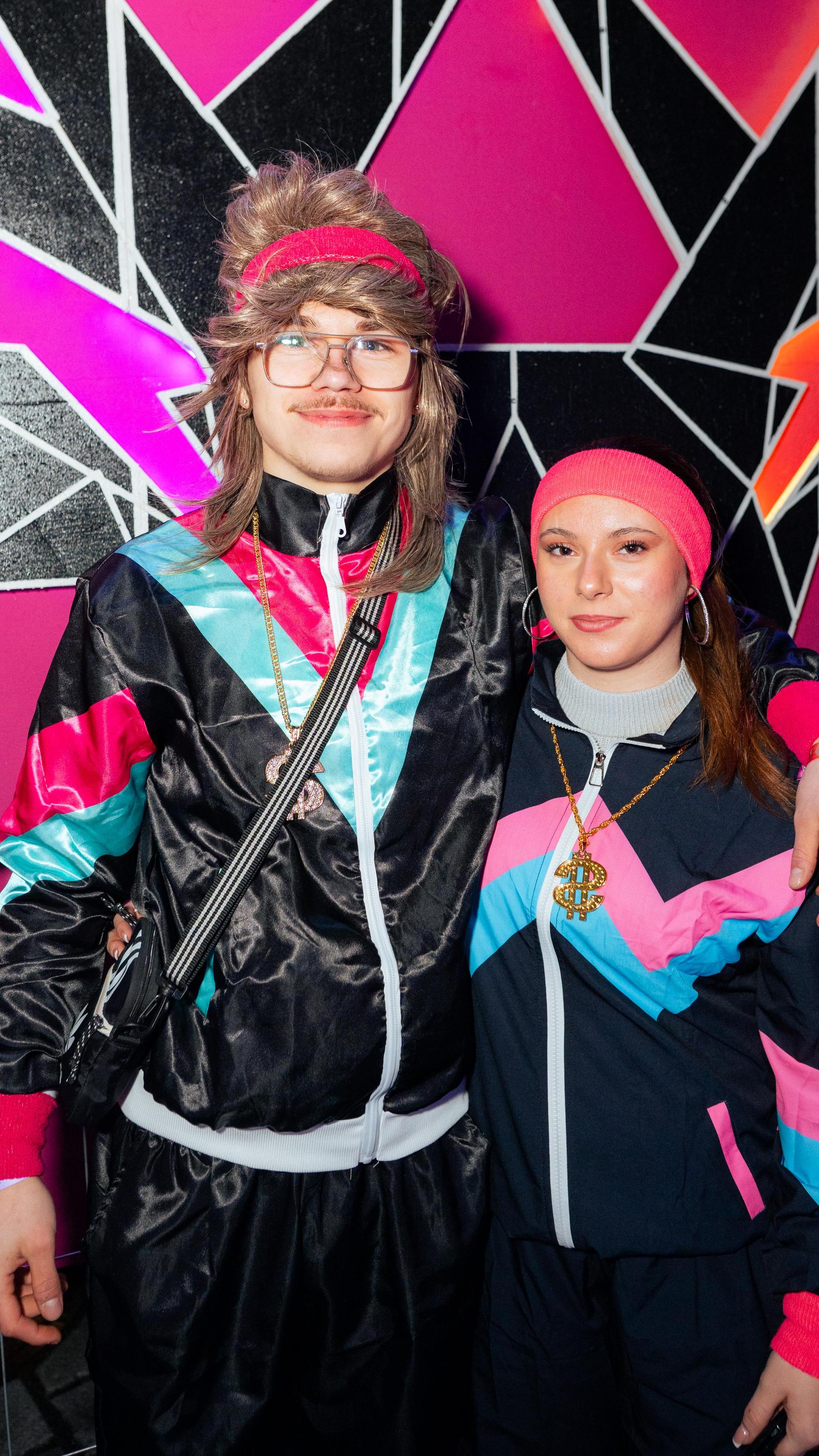 Bilder vom Fasching in Moosbach. (Bild: Hannes Stock)