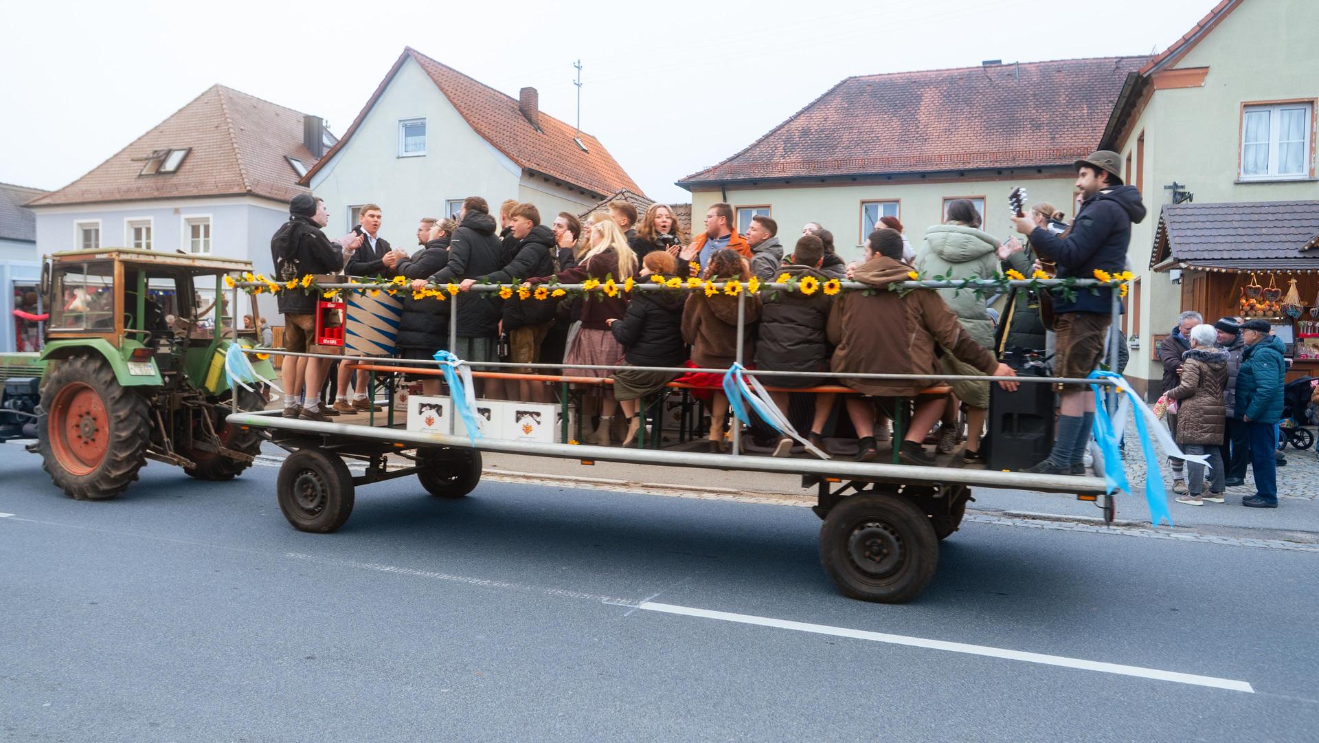 Bilder vom der Kirwa in Kaltenbrunn vom Sonntag. (Bild: Hannes Stock)