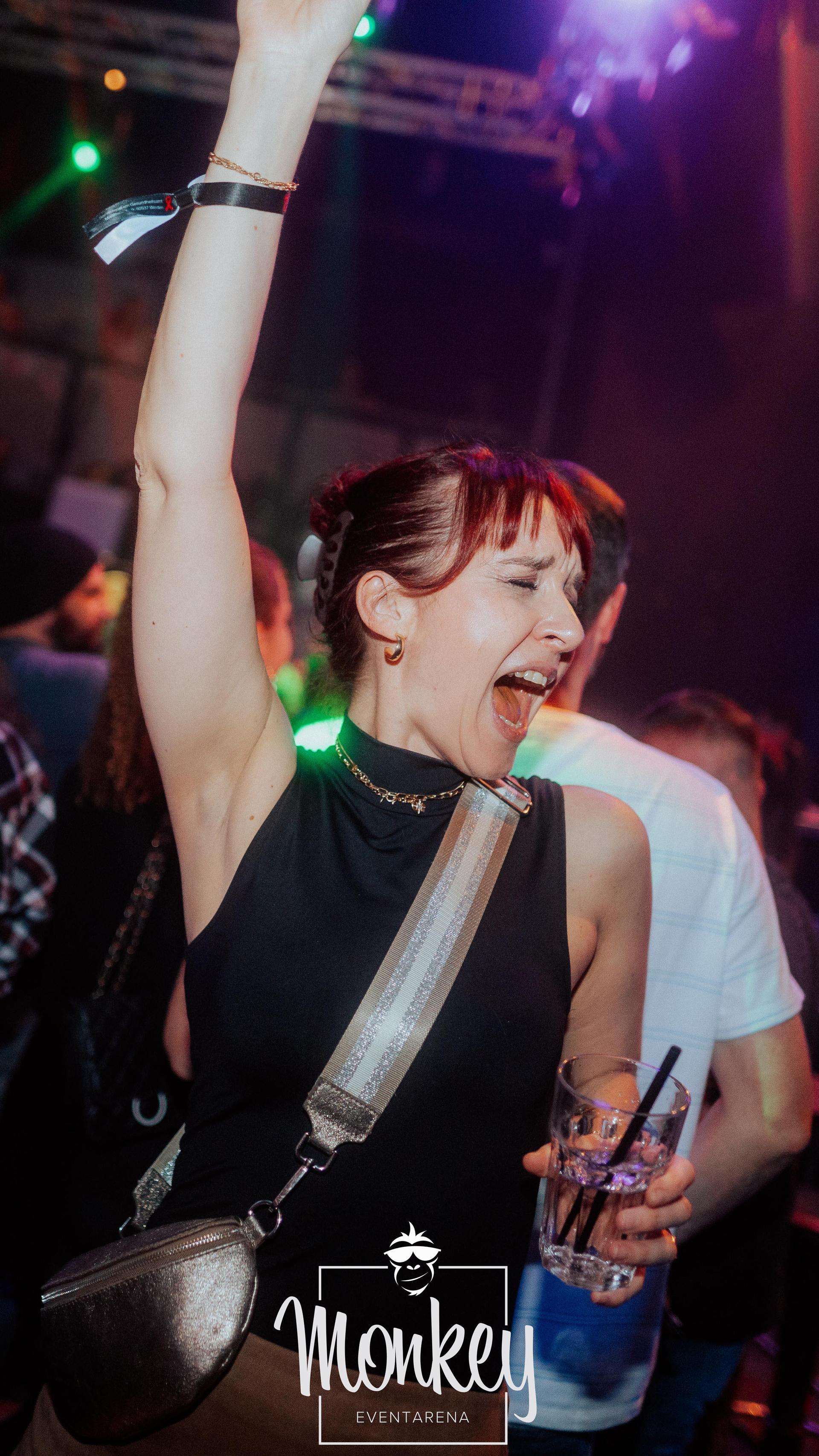 Ü30-Party in der Monkey Eventarena in Weiden.  (Bild: Sebastian Reiter)