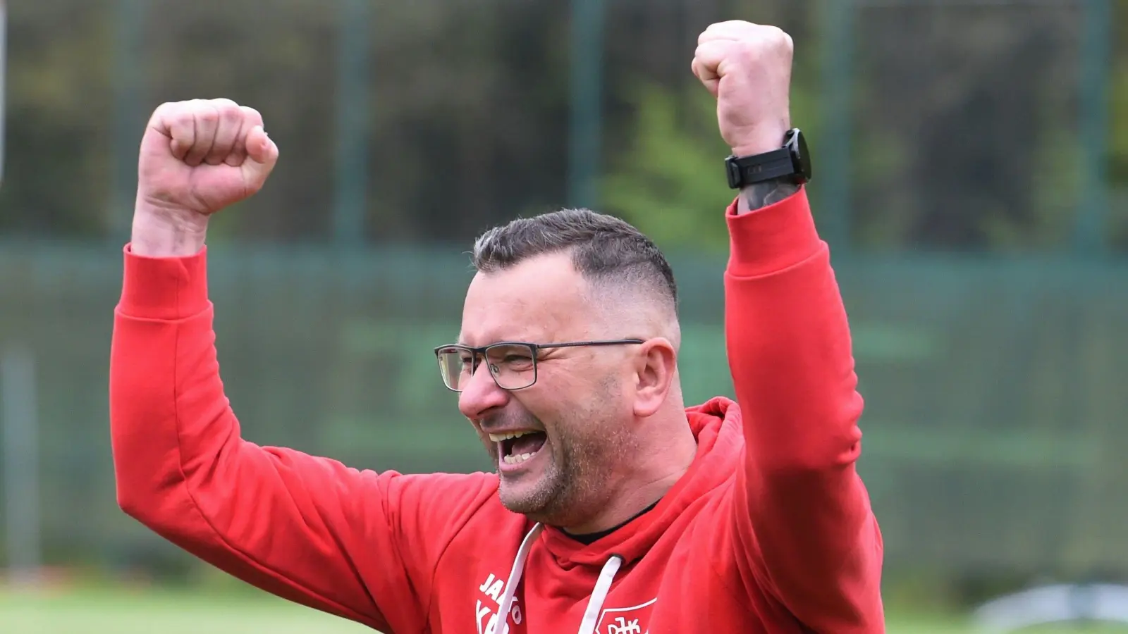 Krzysztof Pianka bleibt auch in der kommenden Saison Trainer beim FC Luhe-Markt. (Archivbild: A. Schwarzmeier)