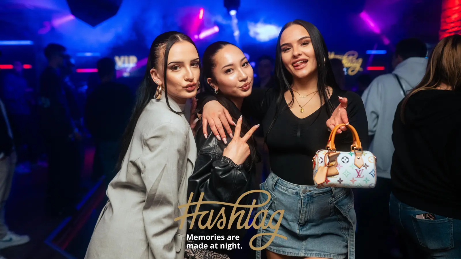 Im Hashtag ging es am Samstag in die zweite Runde der Party-Reihe Blacked Out. (Bild: Hannes Stock)