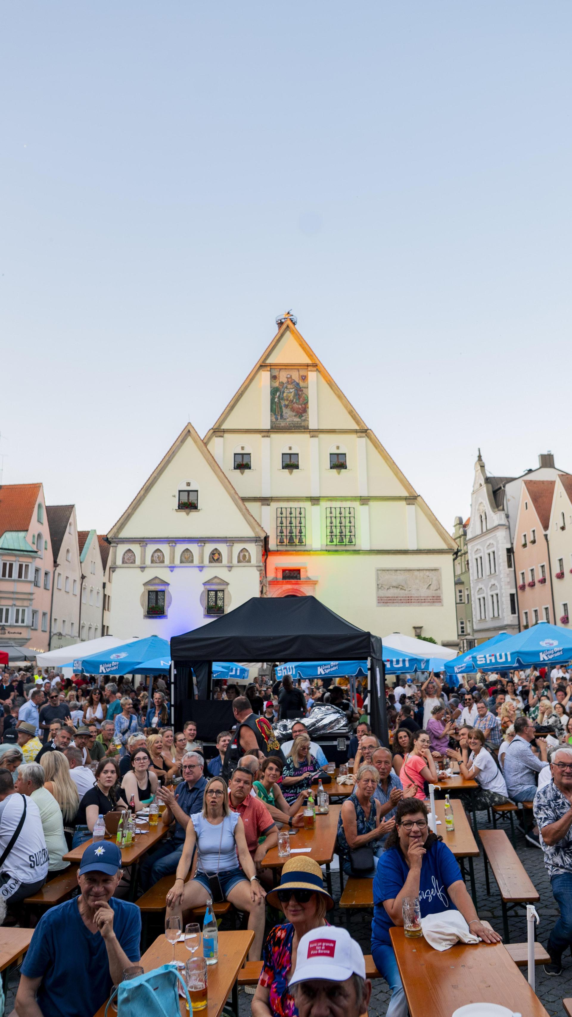 So war der Bürgerfest-Sonntag 2025 in Weiden. (Bild: Hannes Stock)