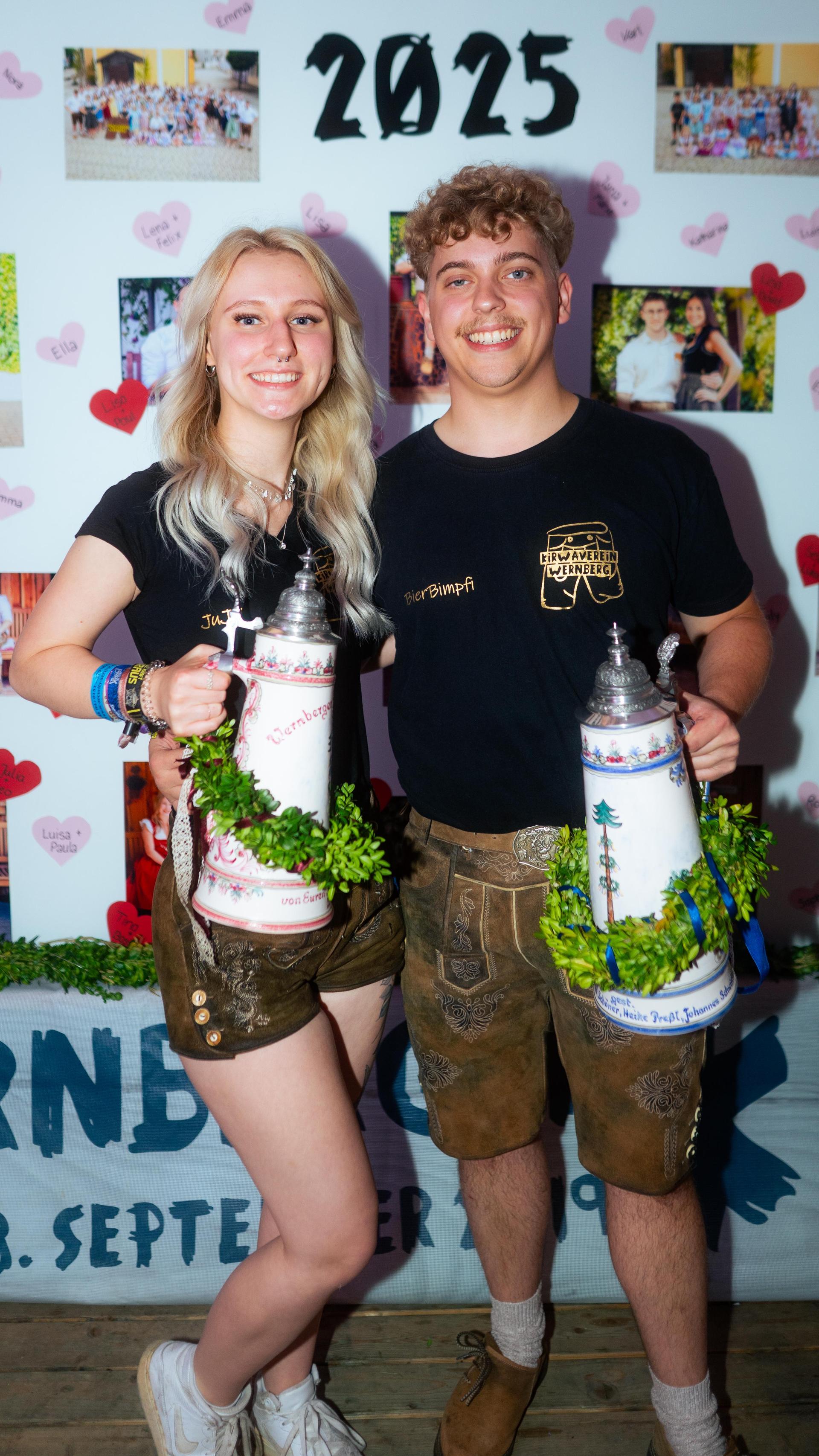 Wernberg feiert Kirwa, die Stoapfälzer Spitzbuam liefern die Musik zum Fest. (Bild: Hannes Stock)