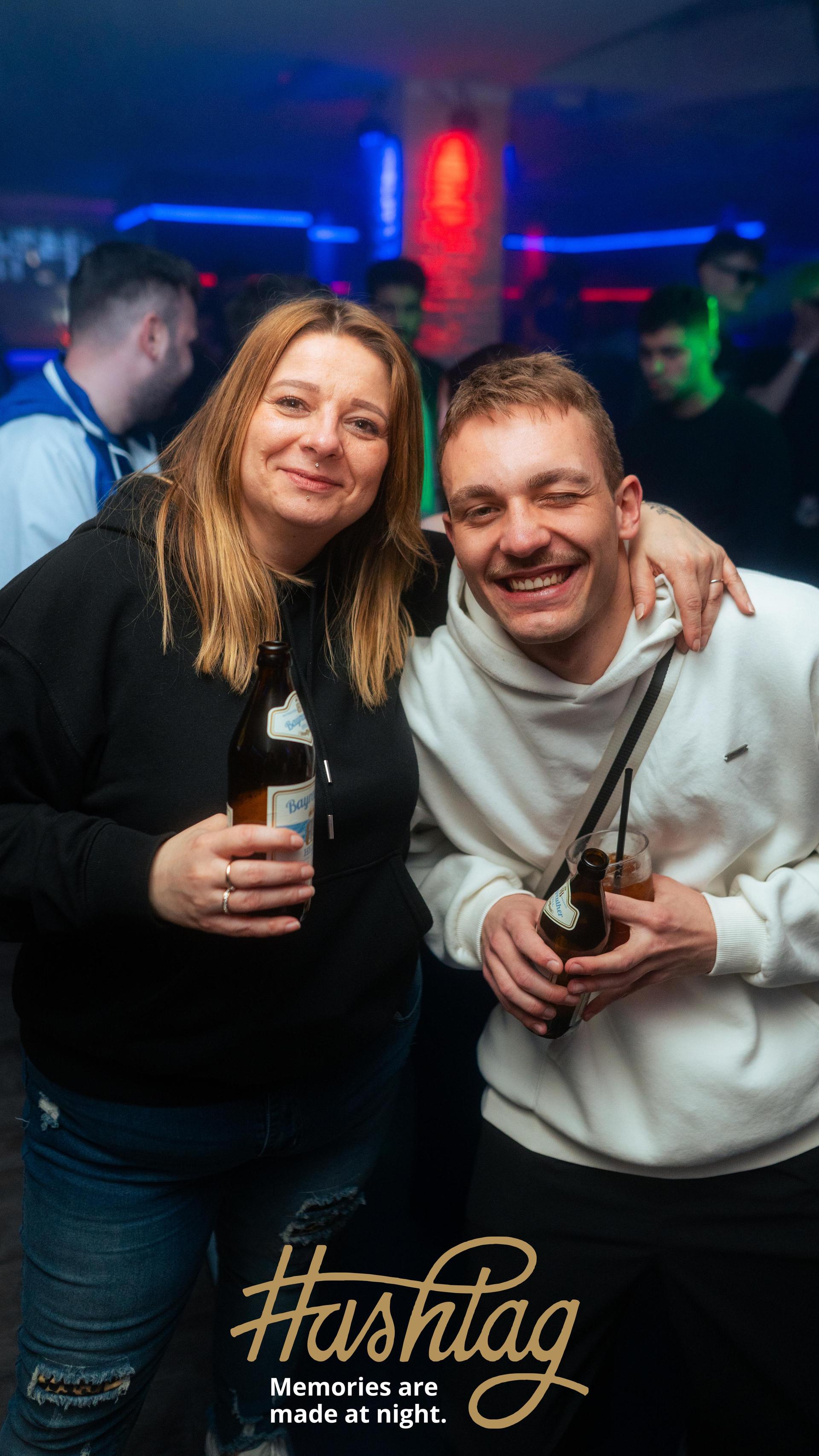 Im Hashtag ging es am Samstag in die zweite Runde der Party-Reihe Blacked Out. (Bild: Hannes Stock)