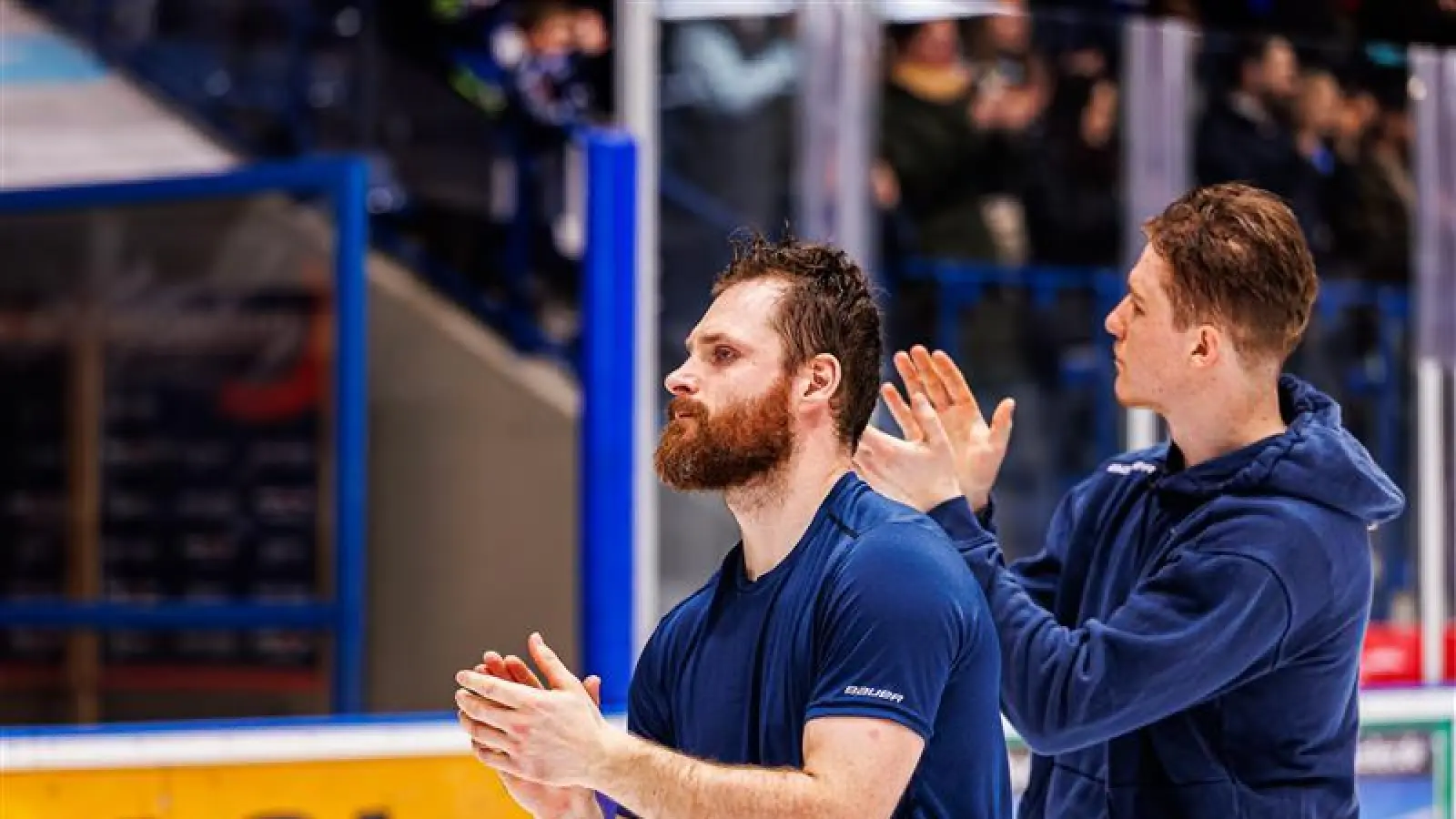 Dominik Müller verlässt die Blue Devils Richtung Selb.  (Bild: Werner Moller)