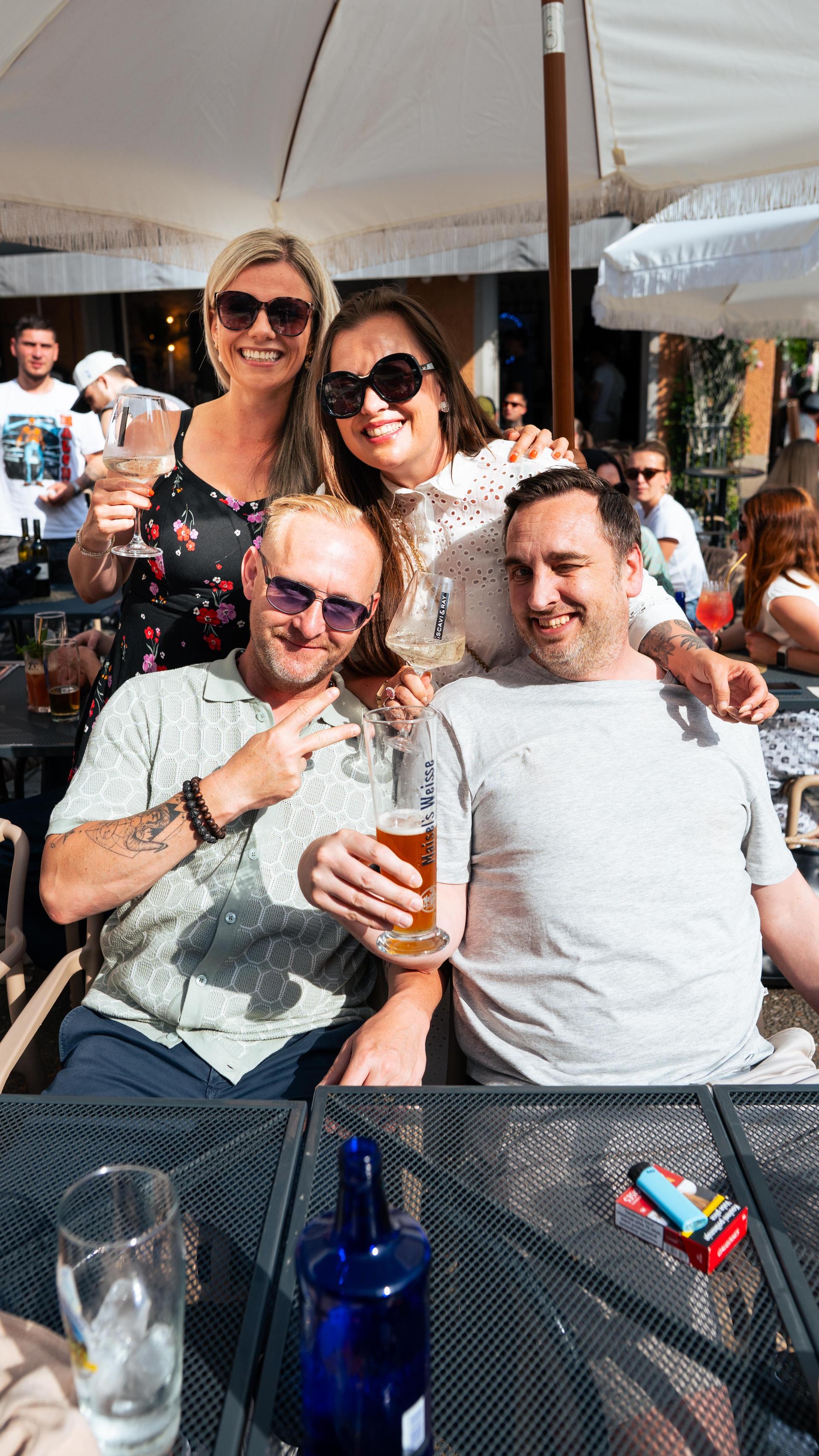 Daydrinking am Samstag im SantoRino.  (Bild: Hannes Stock)