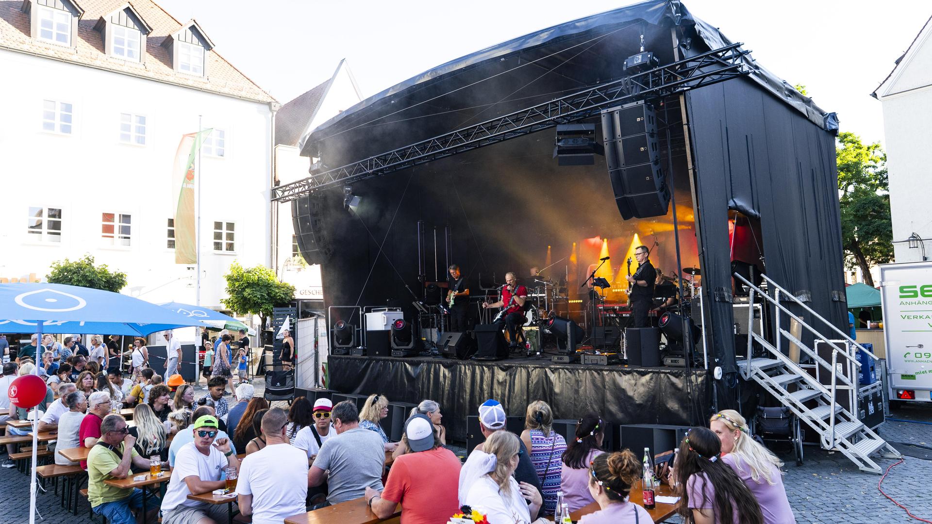 Bürgerfest-Samstag in Weiden: Die Fotos vom Oberen Markt (Bild: Hannes Stock)