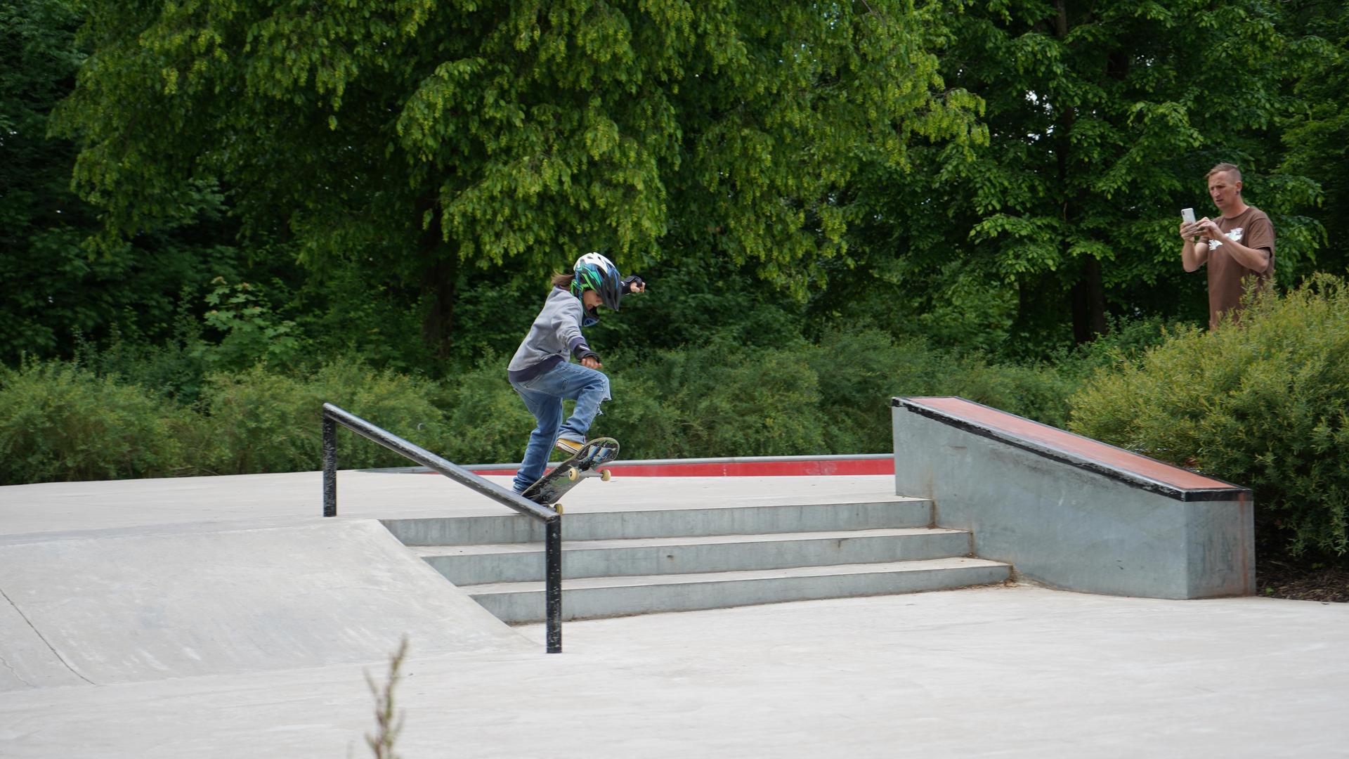 Der 4. Weidener Skatecontest. (Bild: mcl)