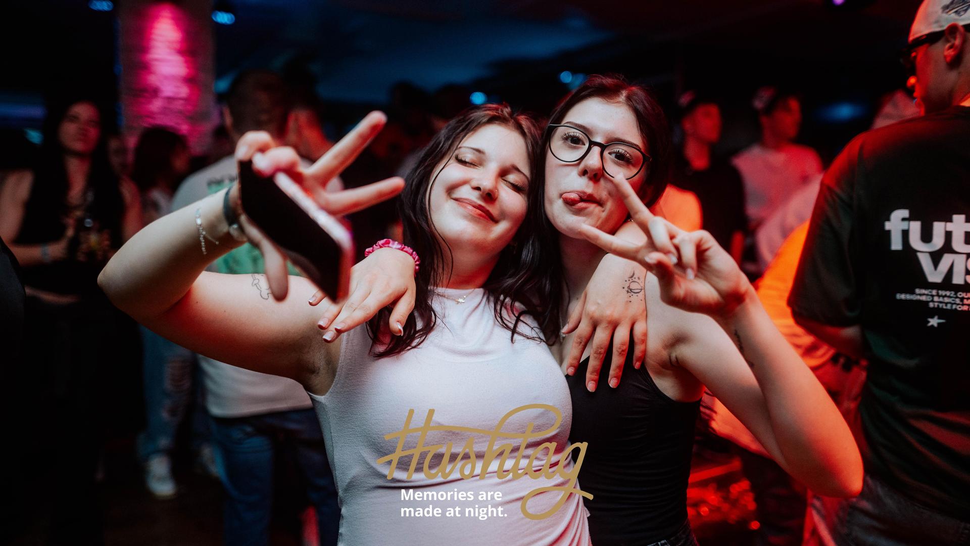 Im Hashtag legte am Samstag DJ Dollar Bill auf und sorgte für beste Stimmung. (Bild: Sebastian Reiter)
