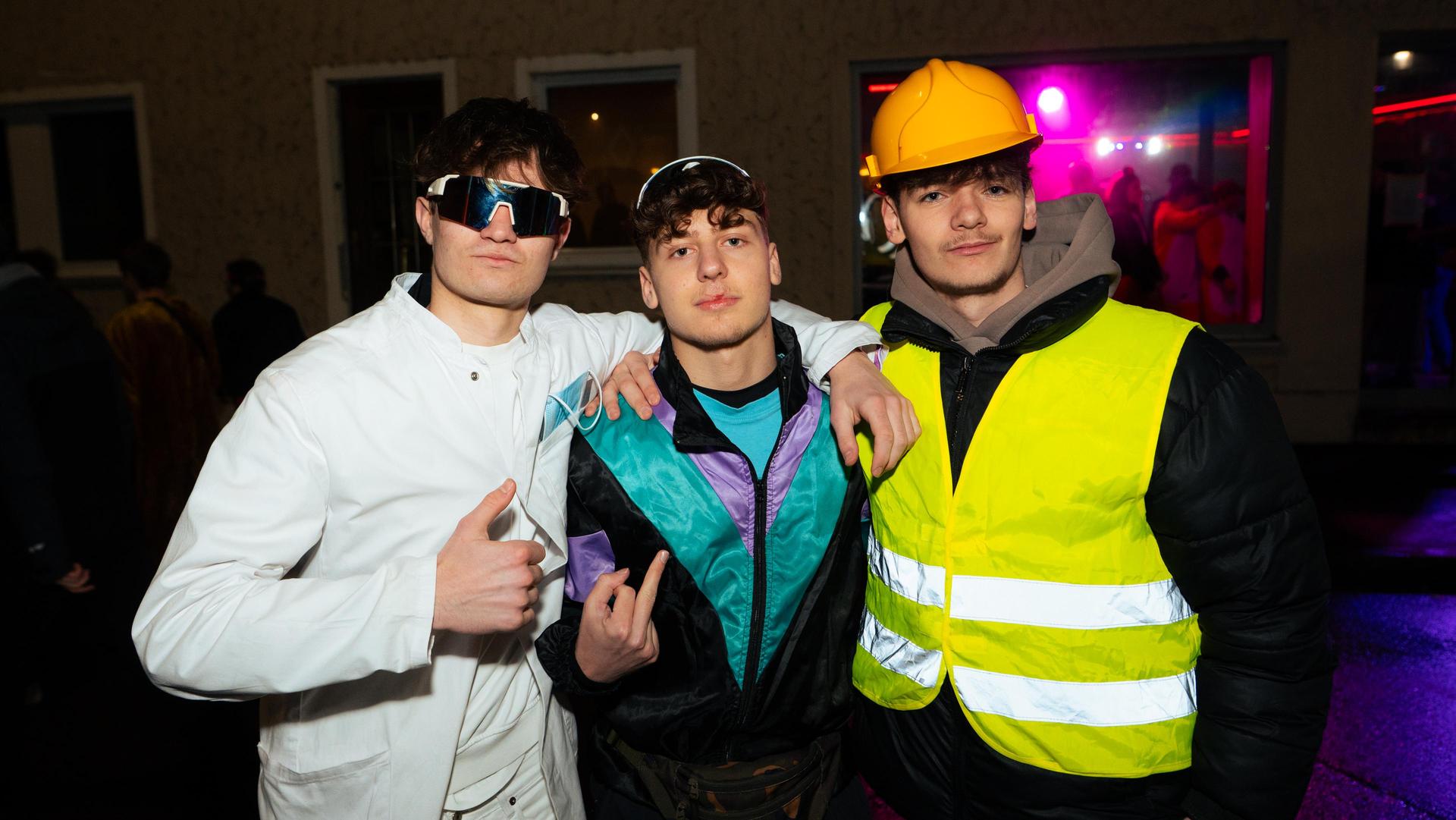 Bilder vom Fasching in Moosbach. (Bild: Hannes Stock)