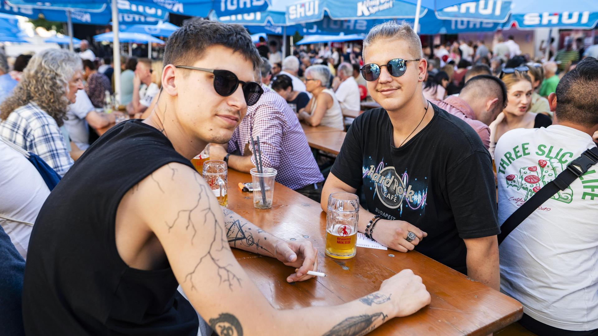 Bürgerfest-Samstag in Weiden: Die Fotos vom Oberen Markt (Bild: Hannes Stock)