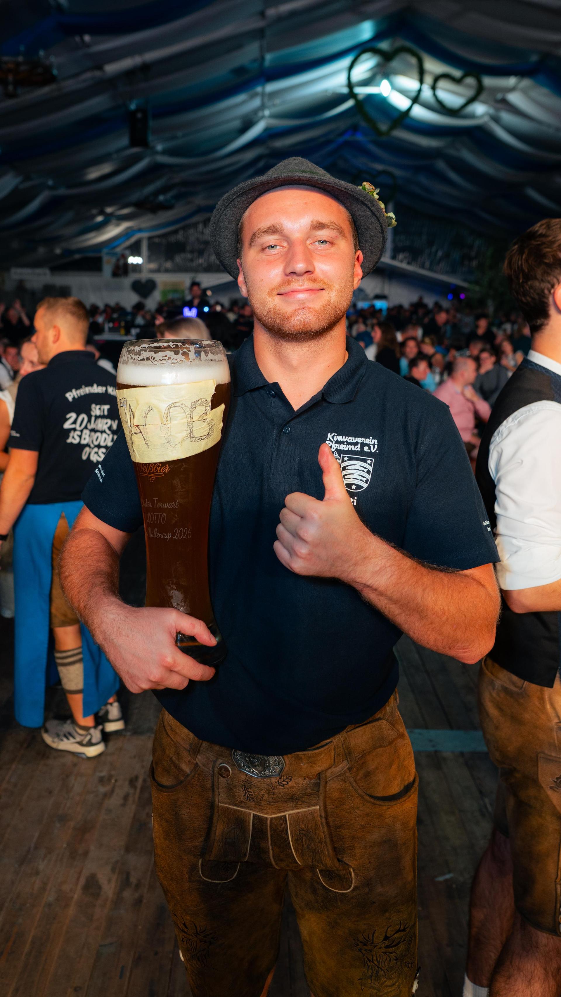 Abschluss der Pfreimder Kirwa! (Bild: Hannes Stock)