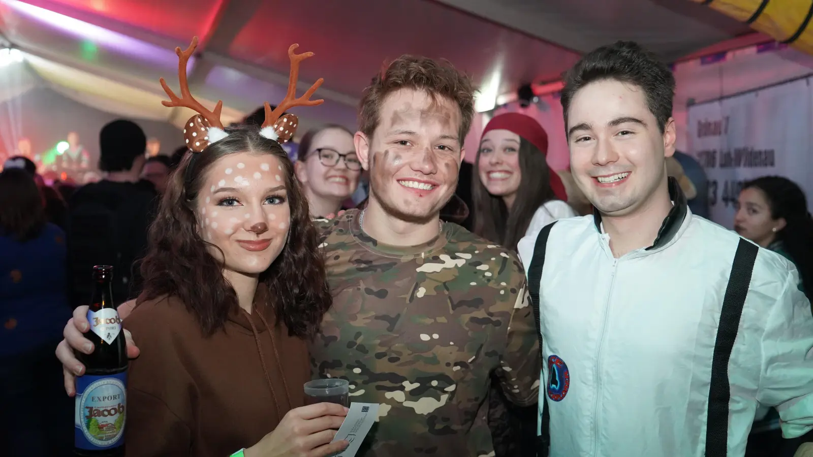 Der Neidaffer Zeltfasching 2026. (Bild: mcl)