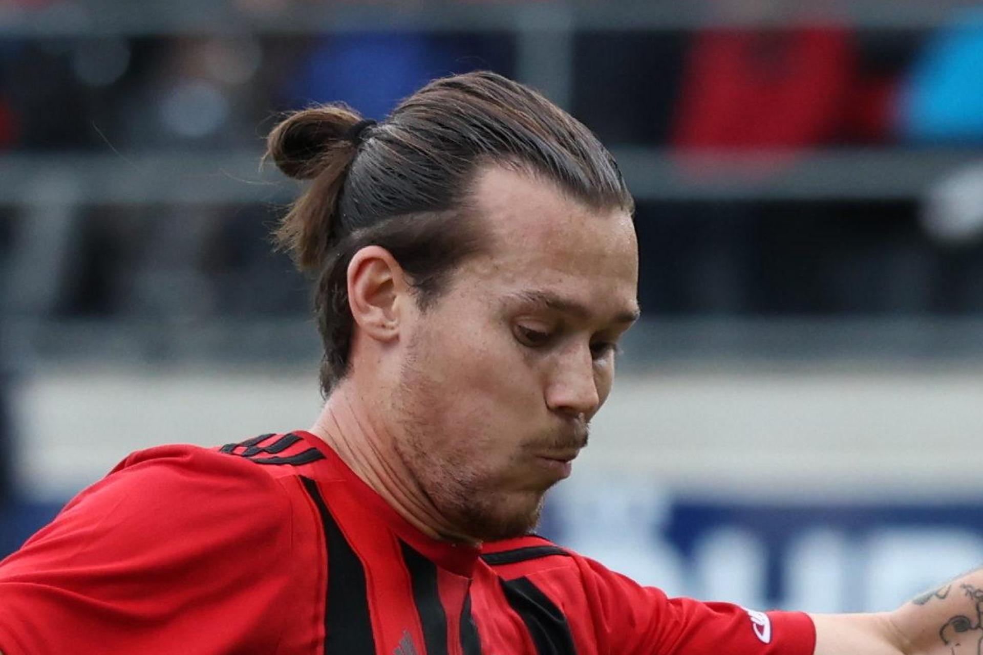 David Bezdicka (links/Szene aus einem früheren Spiel) traf beim 3:1 gegen Lauterhofen doppelt für den SC Luhe-Wildenau. (Archivbild: Dieter Jäschke)