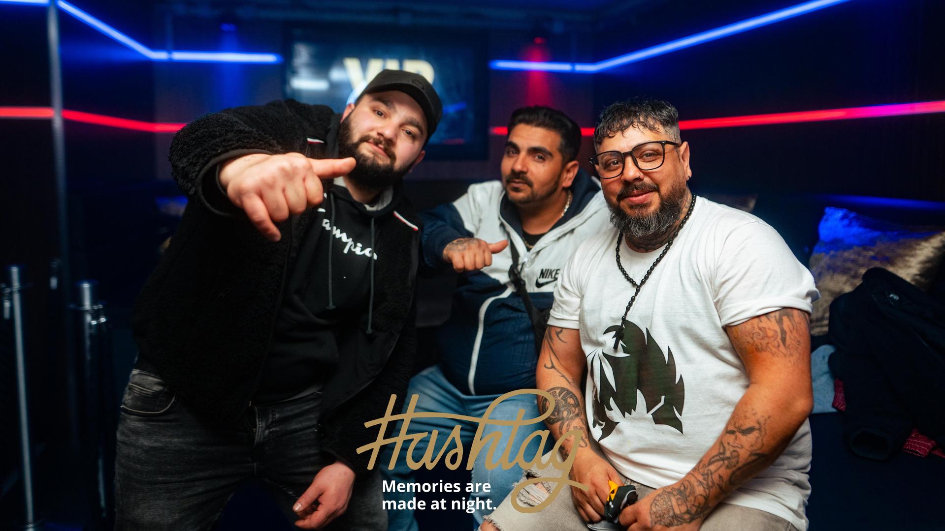 Im Hashtag ging es am Samstag in die zweite Runde der Party-Reihe Blacked Out. (Bild: Hannes Stock)