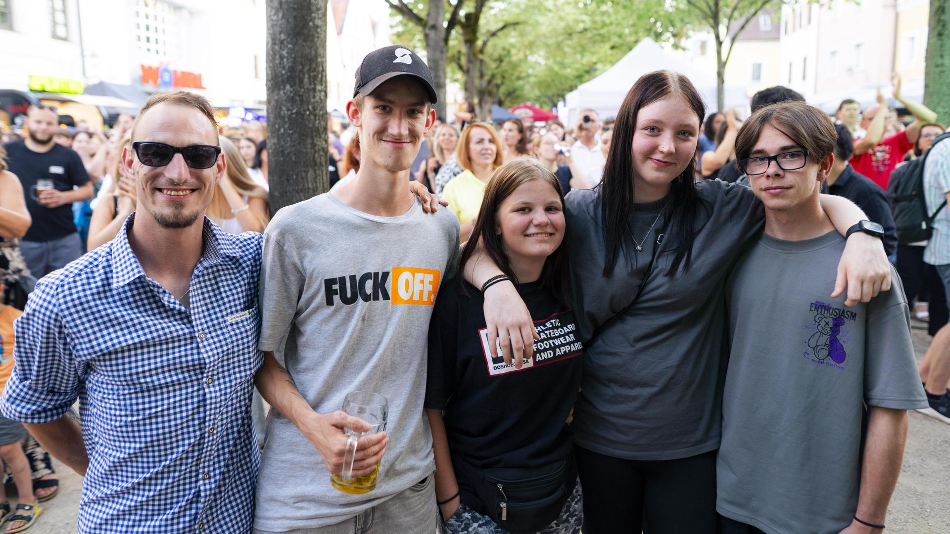 Bürgerfest-Samstag in Weiden: Die Fotos vom Unteren Markt. (Bild: Hannes Stock)